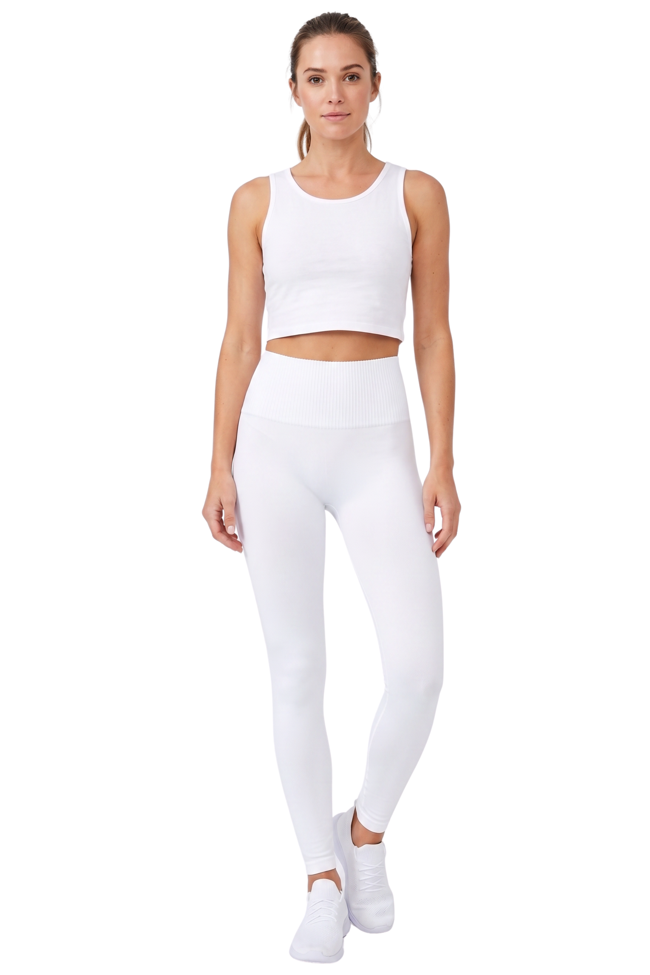 High Waisted Figure Contouring Leggings