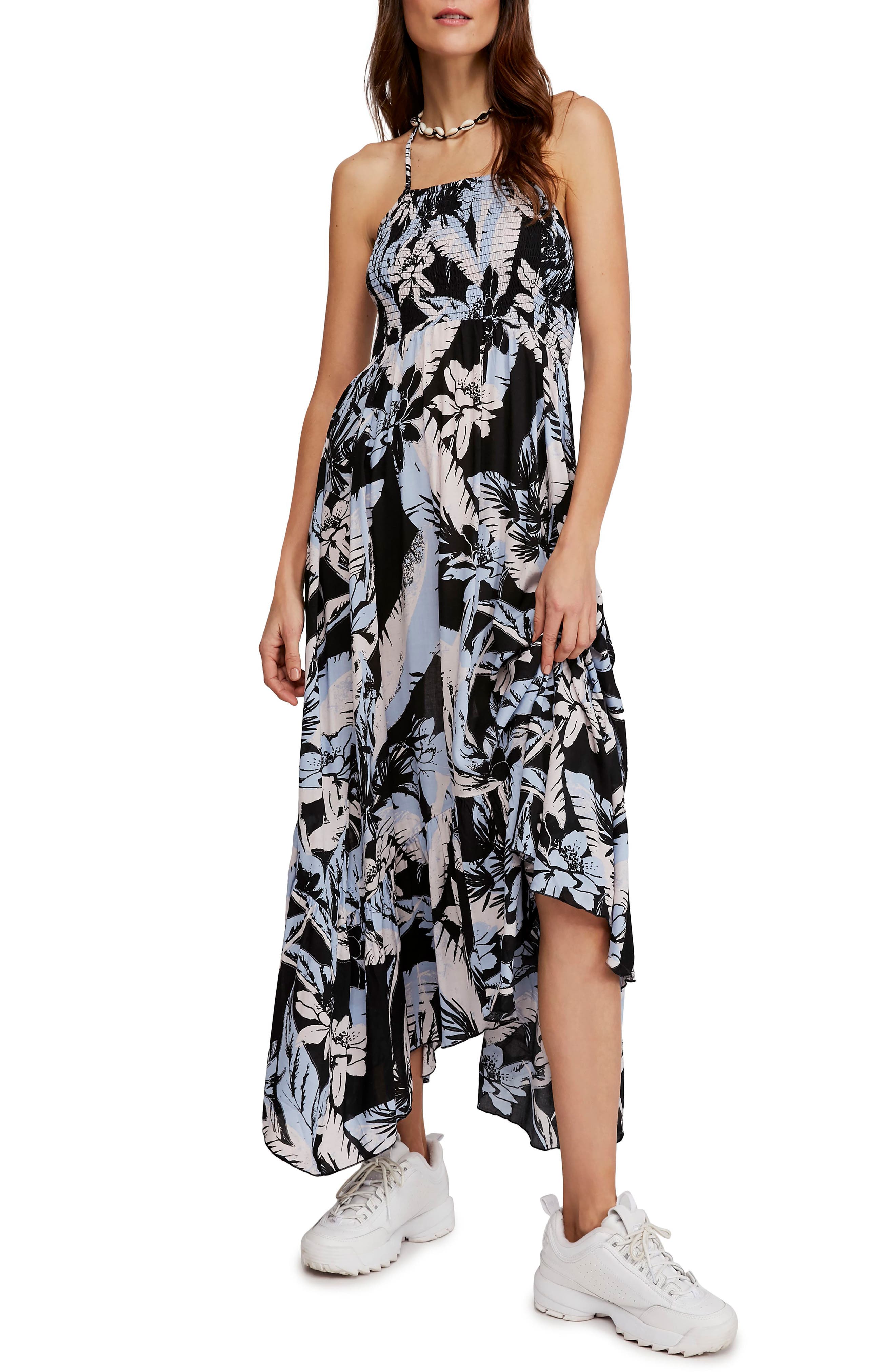Free People Heat Wave Printed Maxi