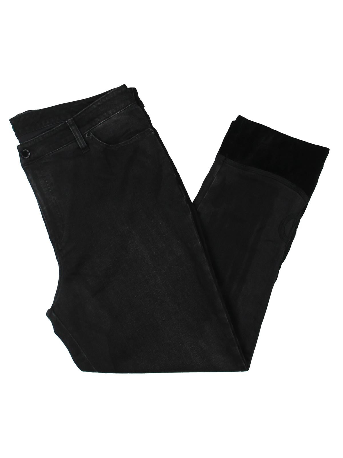 Lauren Ralph Lauren Womens Plus Regal Denim Straight Leg Jeans