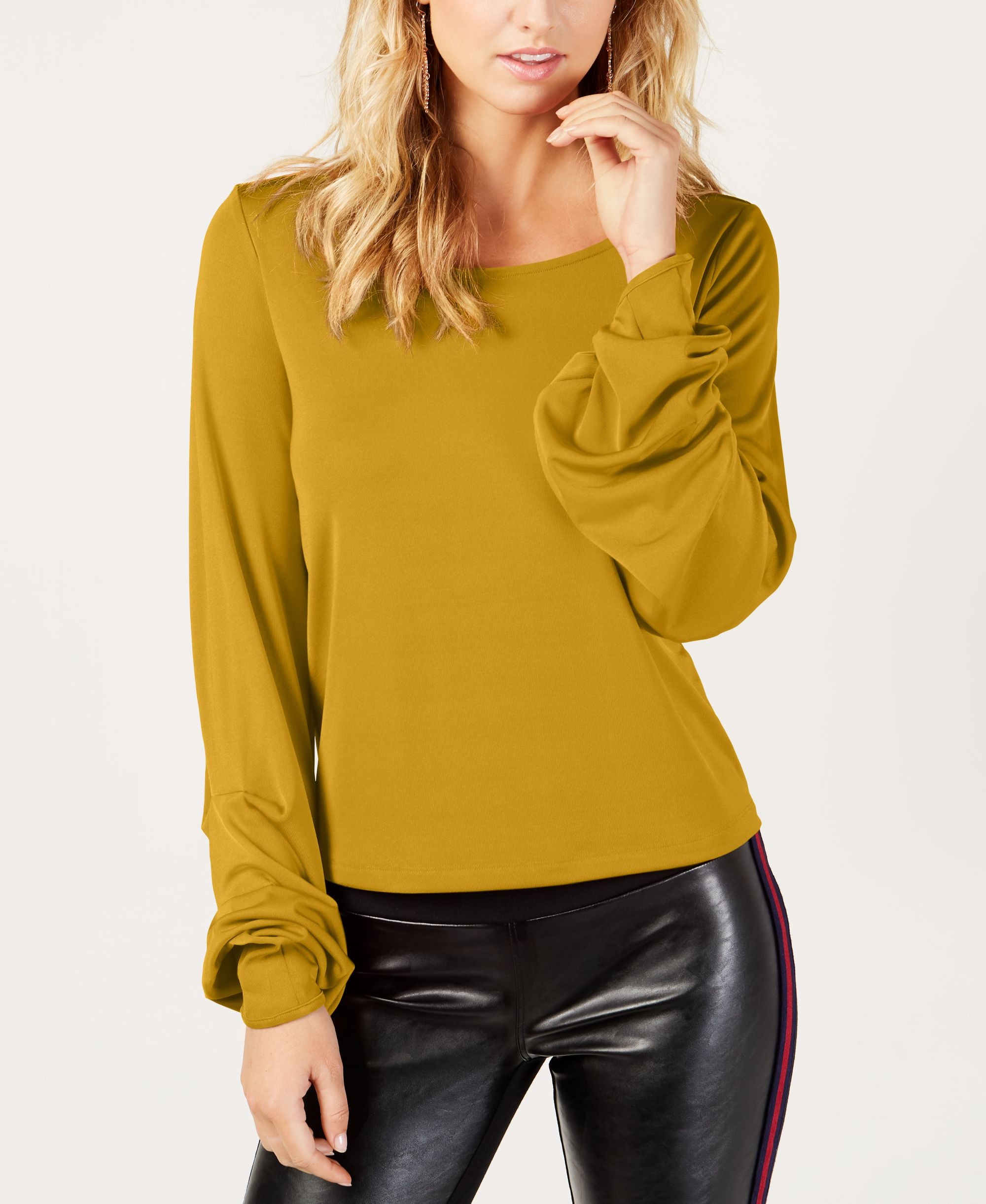 I.N.C. Balloon-Sleeve Top