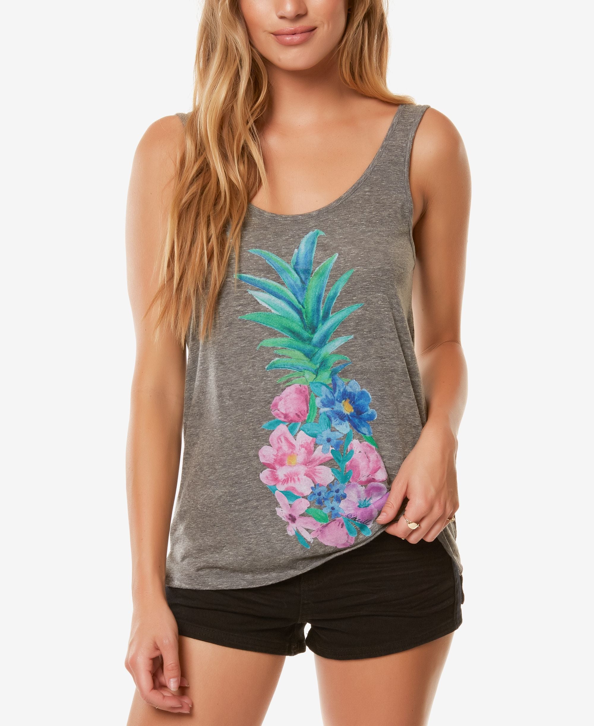 Oneill Juniors Flower Pop Tank Top