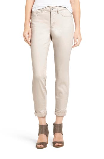 Nydj Womens Petite Size Alina Skinny Convertible Ankle Jeans