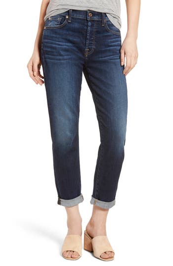 7 For All Mankind Womens High Waist Josefina Without Squiggle