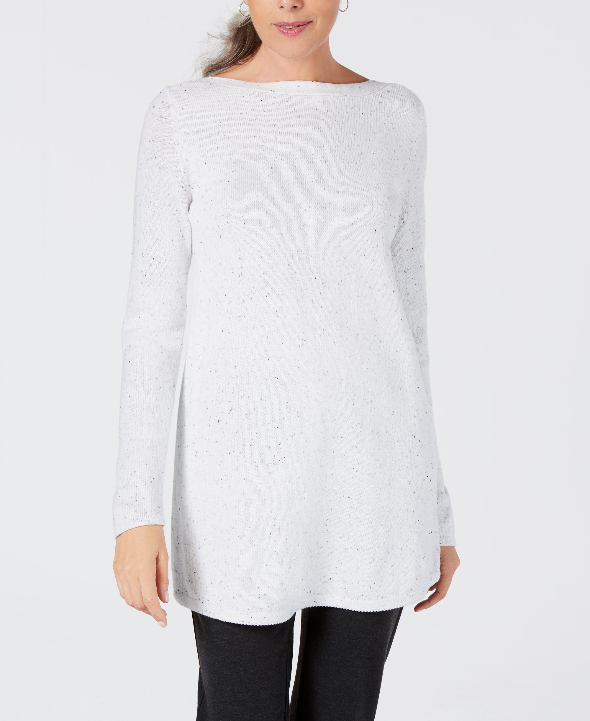 Textured Tunic Sweater
