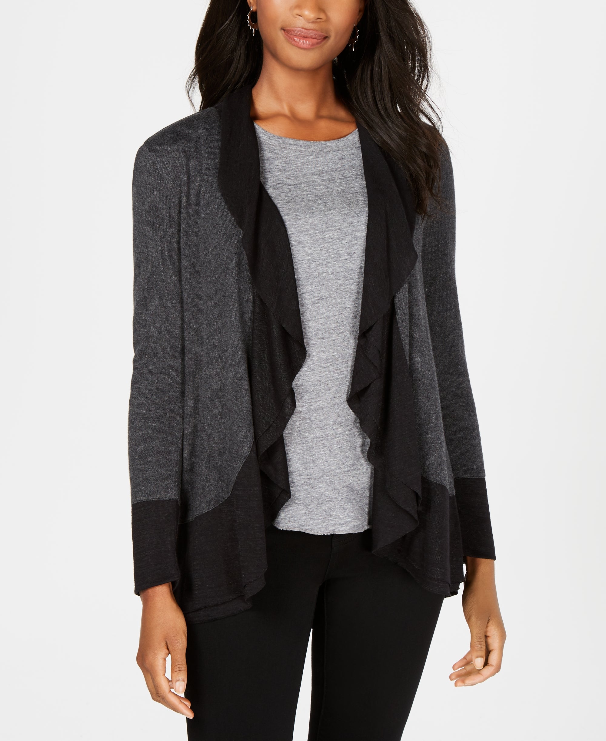 Open-Front Cardigan