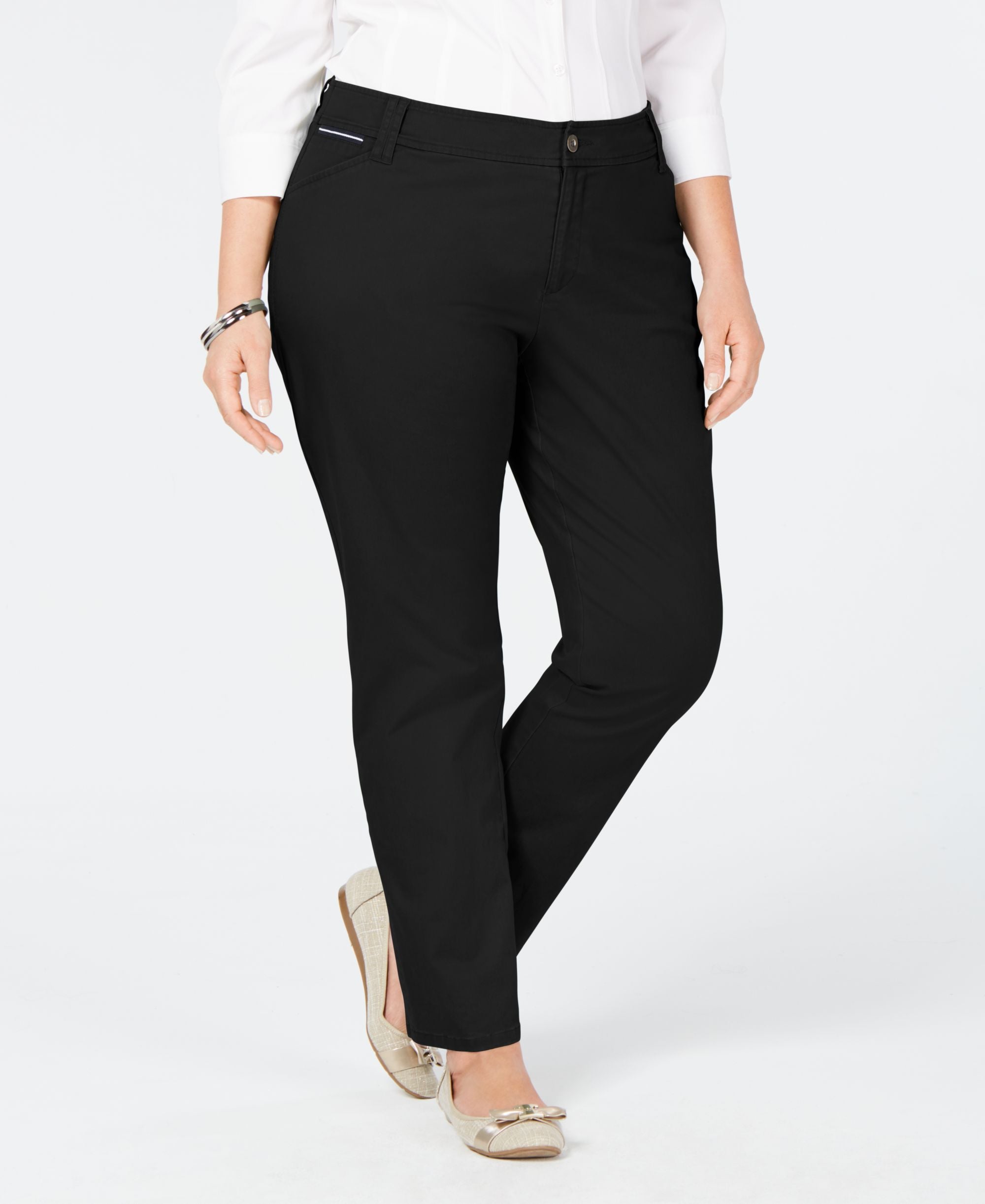 Charter Club Plus Size Chino Pants