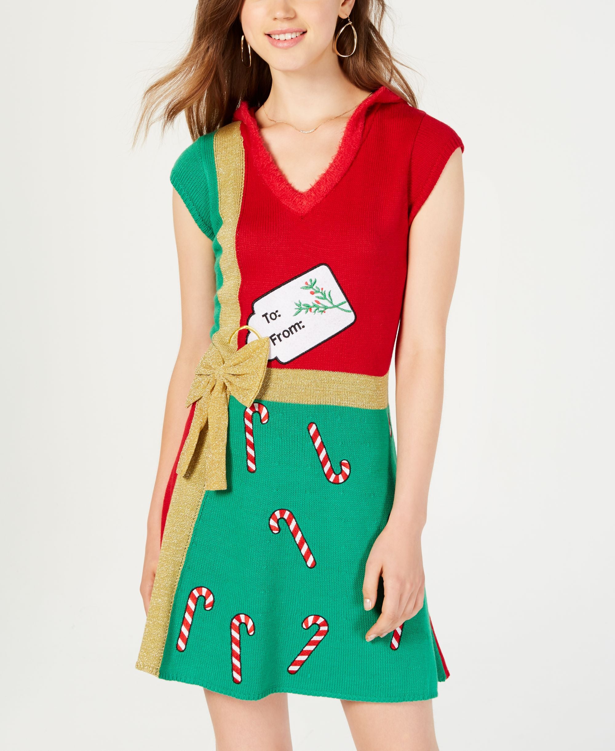 Hooked Up By Iot Juniors Present Sweater Dress