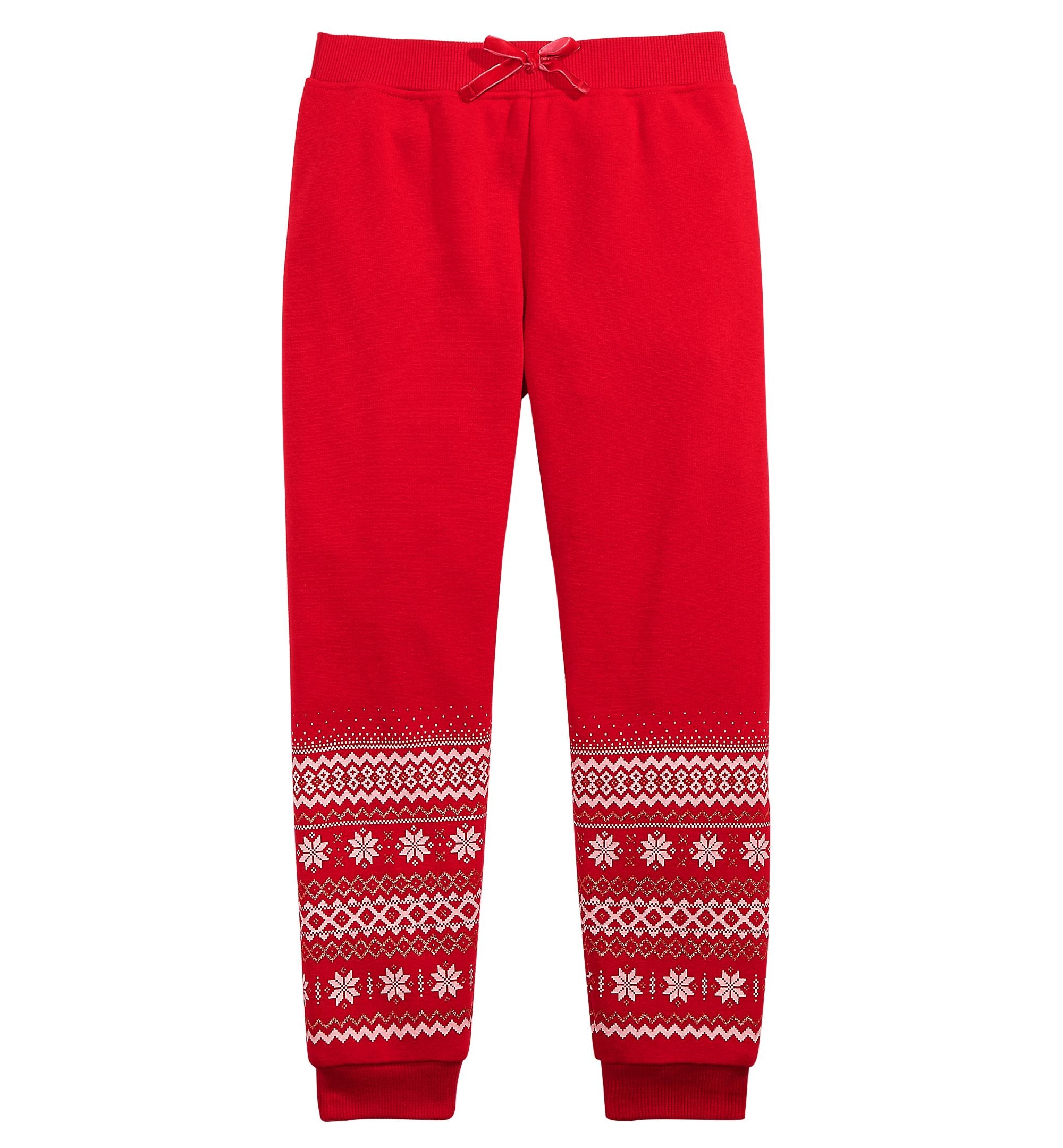 Epic Threads Toddler Girls Border Print Jogger Pants