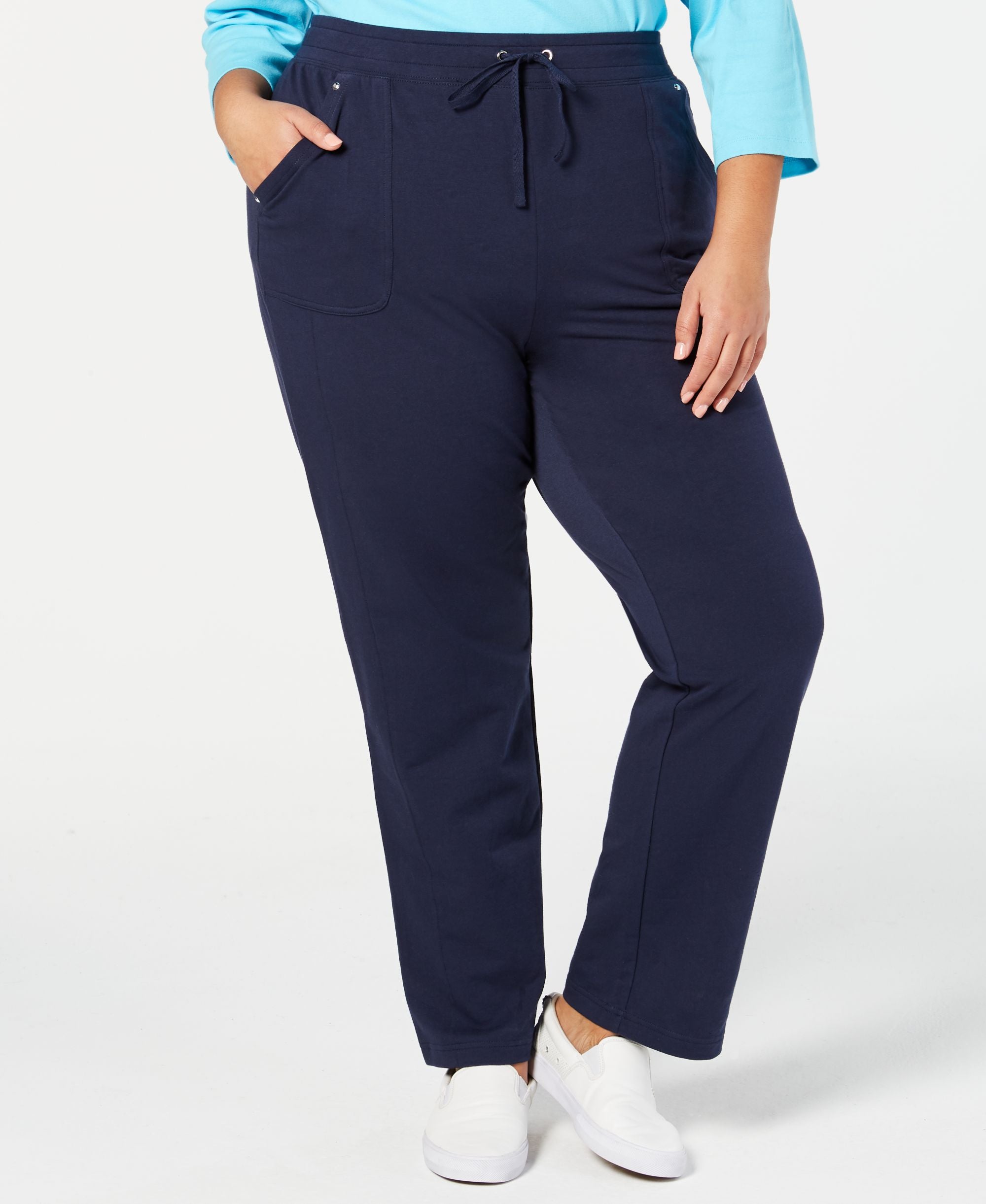 Plus Size Pull-On Pants
