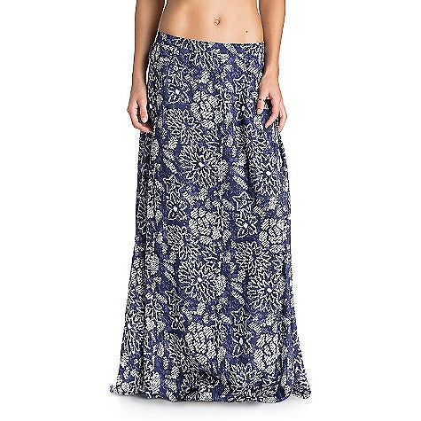Roxy Junior's Bring Me Back Smocked Woven Skirt, Astral Batik Print, Large