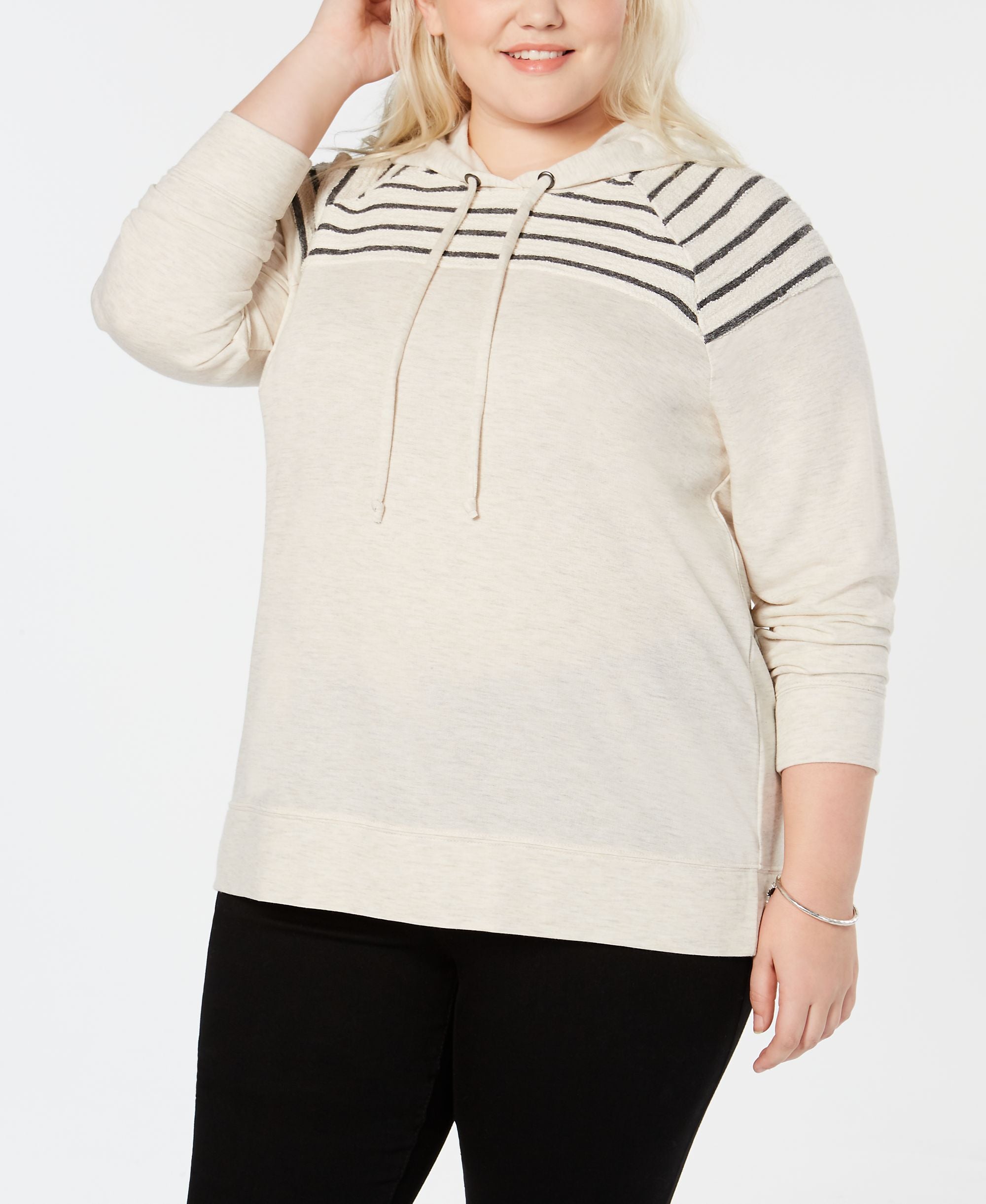 Plus Size Hooded Sweatshirt