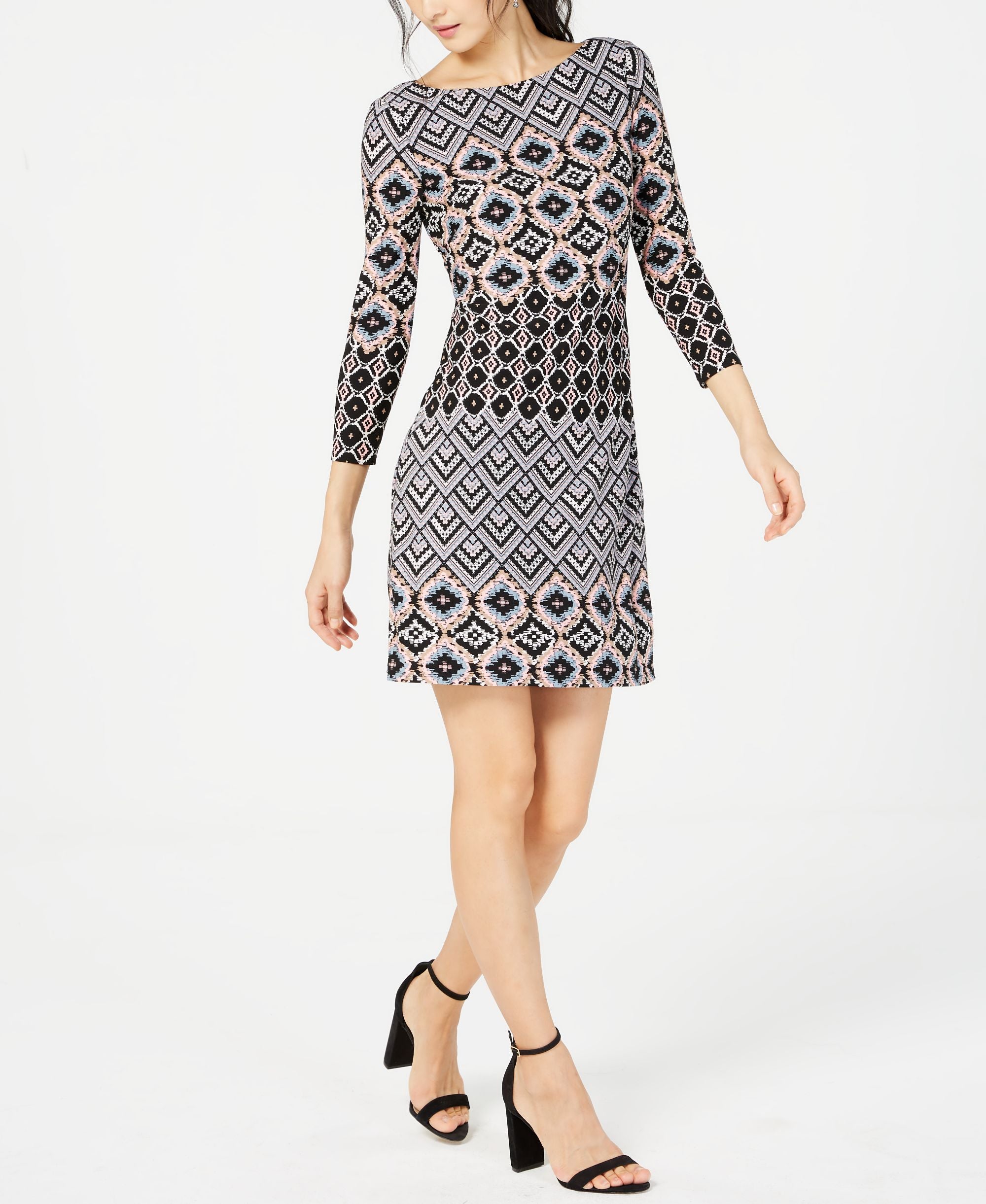 Vince Camuto Printed Shift Dress