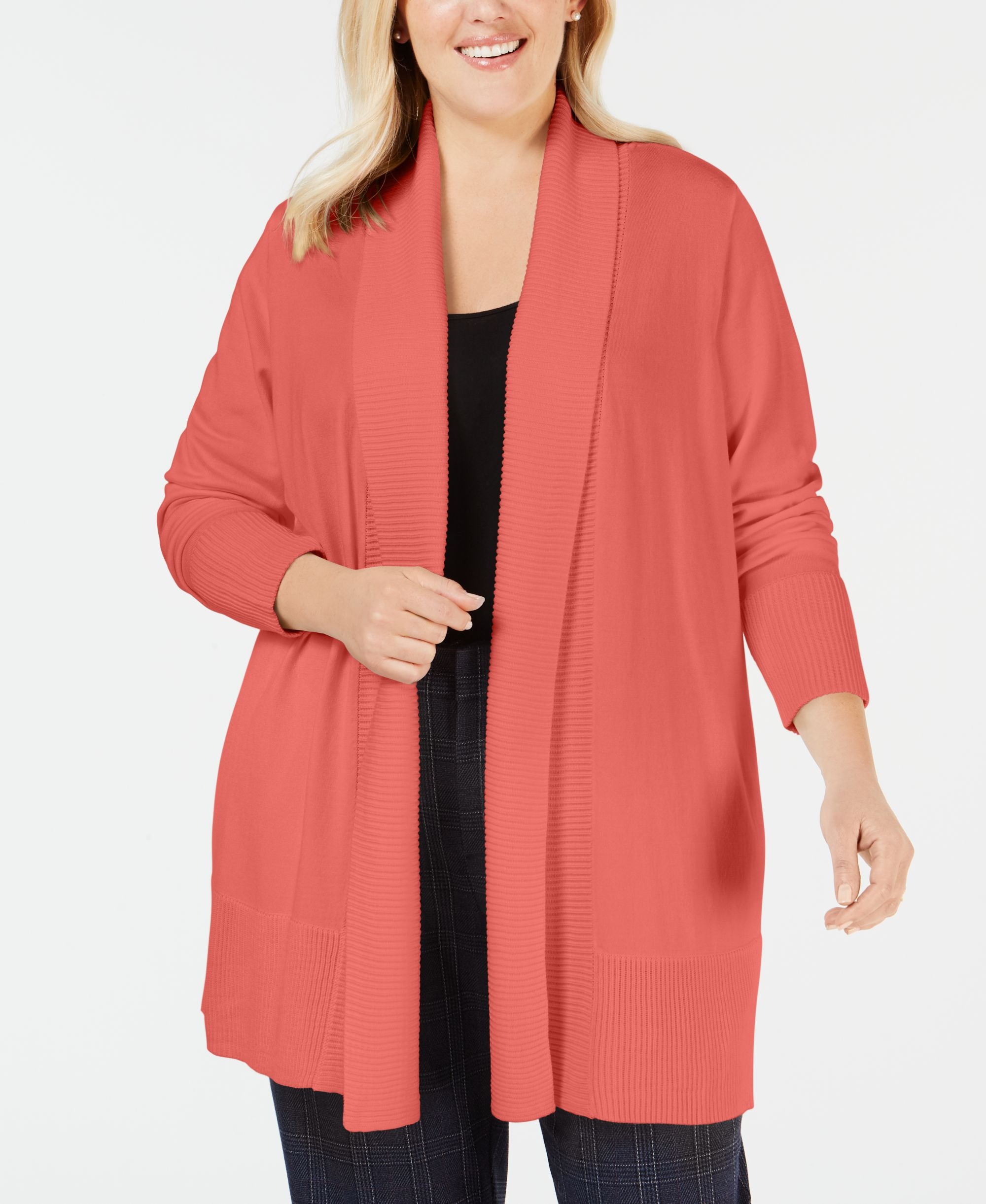 Charter Club Plus Size Cardigan Sweater