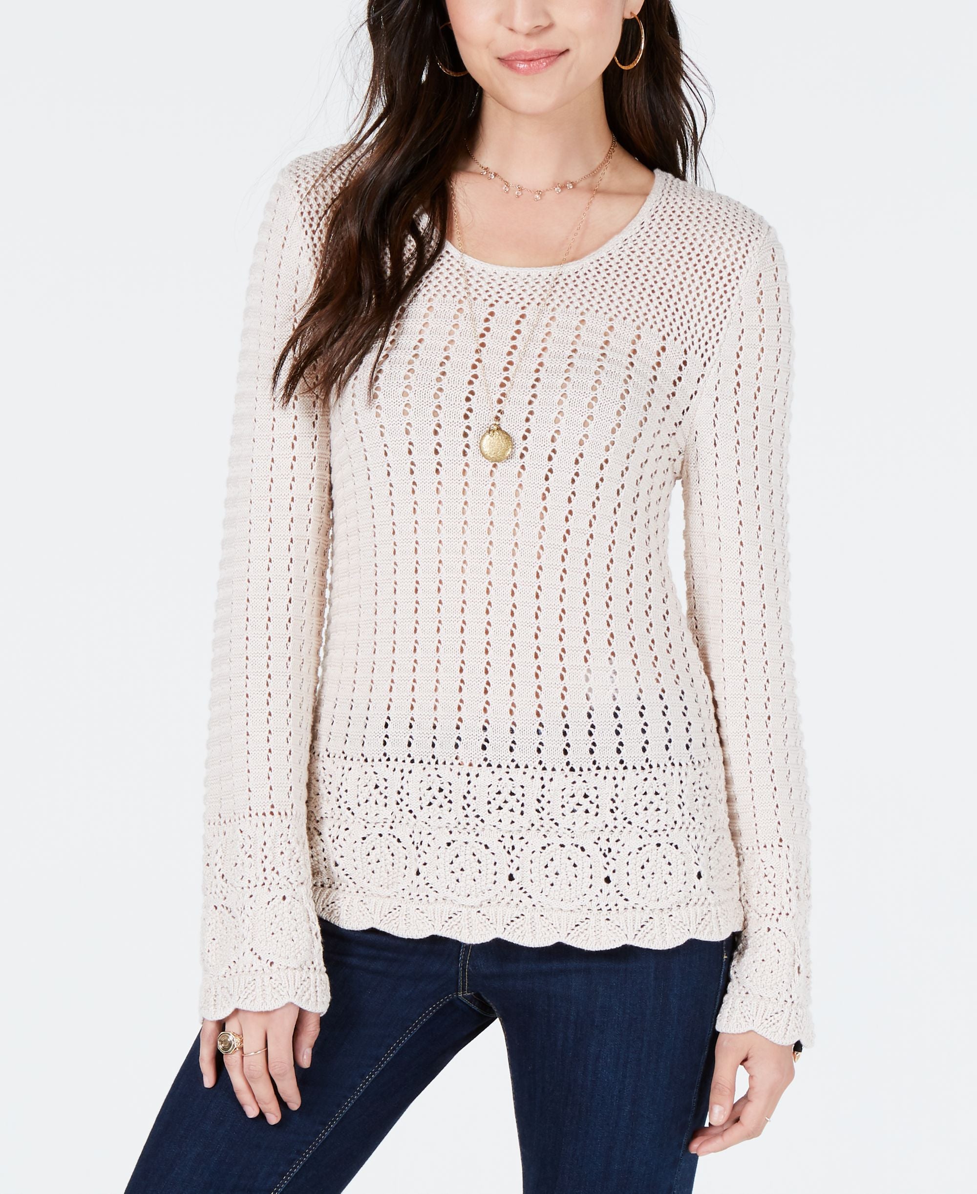 Multi-Crochet Sweater