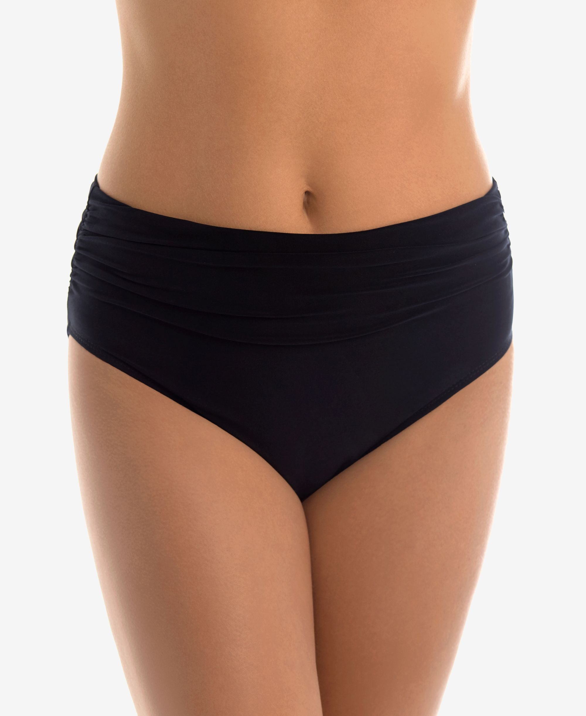 Shirred Bikini Bottoms