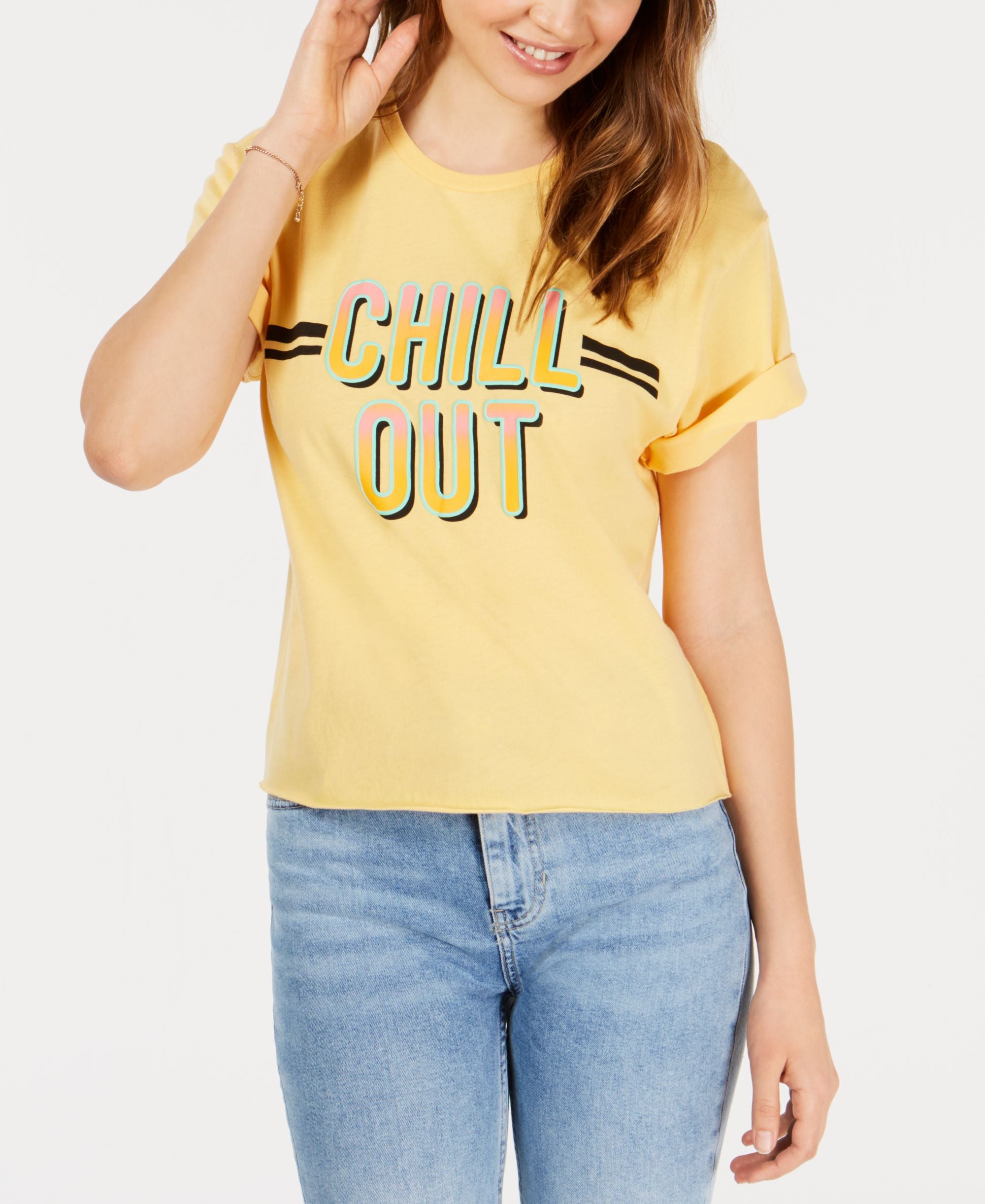 Pretty Rebellious Juniors Chill Out T-Shirt