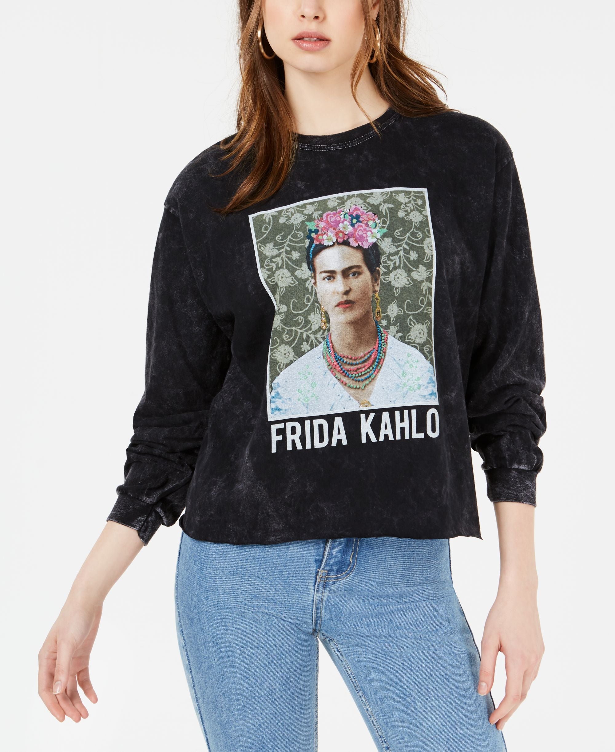 True Vintage Cotton Frida Kahlo Graphic Top