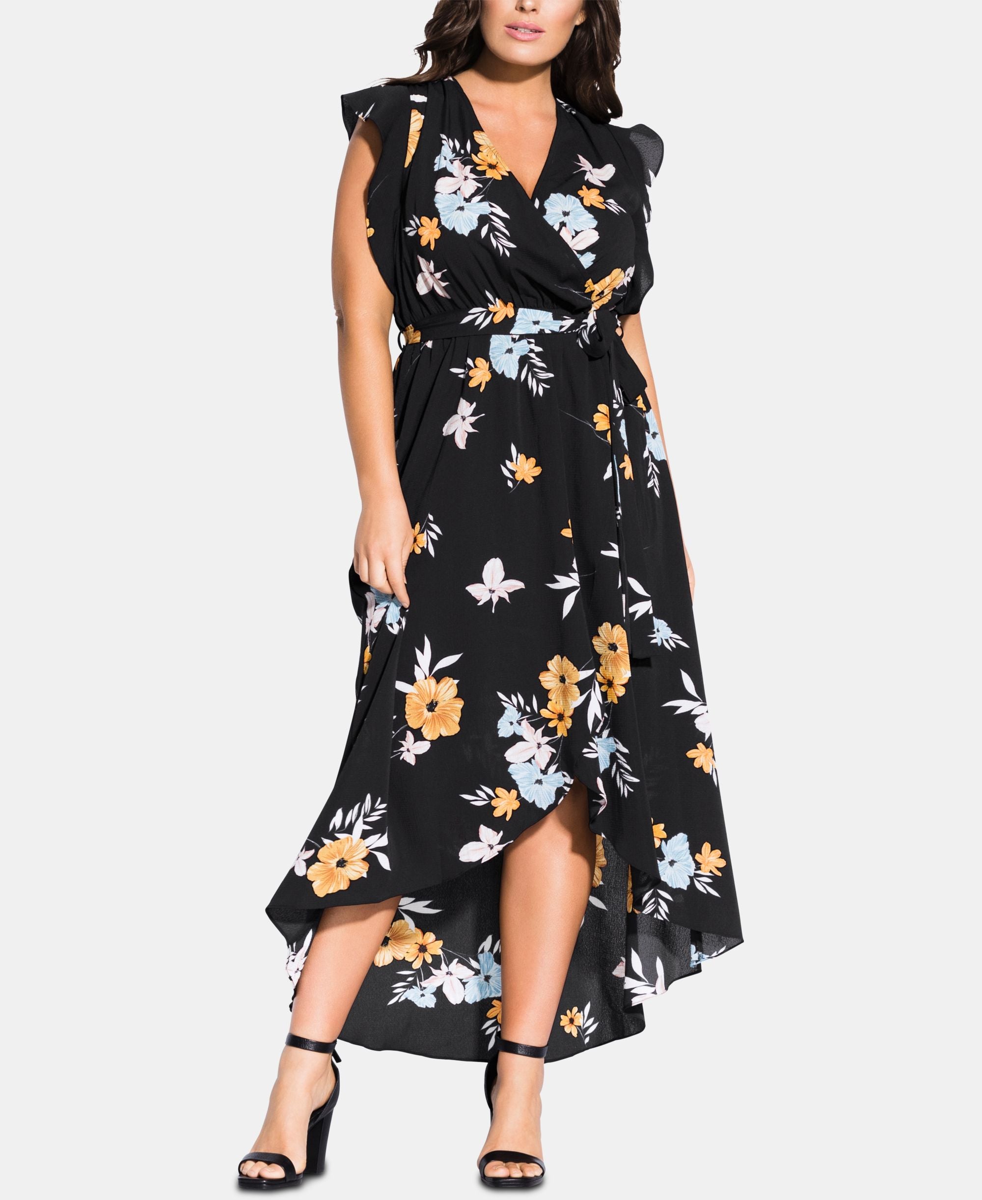 City Chic Trendy Plus Size Zinnea Maxi Dress
