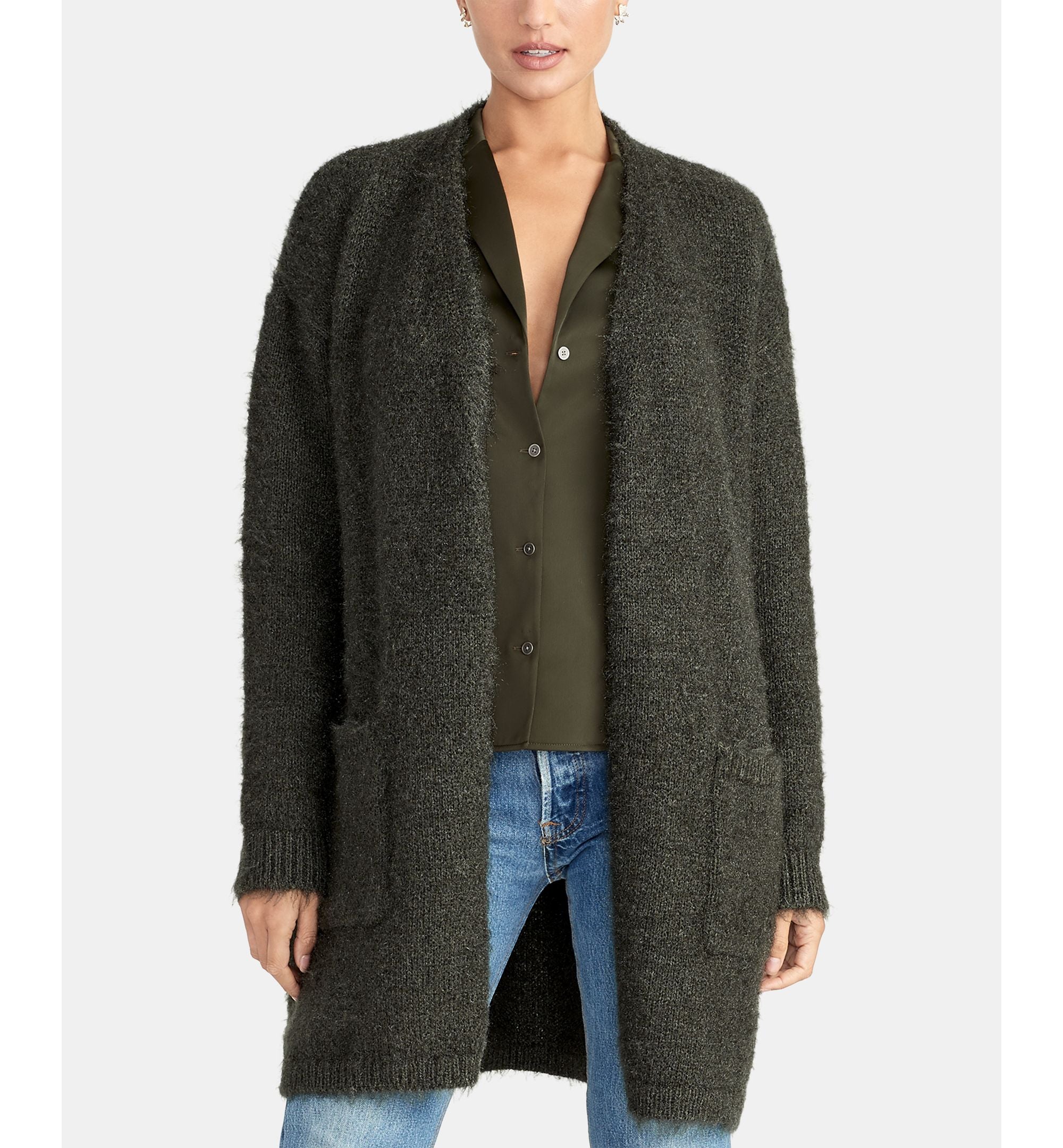 Rachel Rachel Roy Amara Fuzzy Cardigan