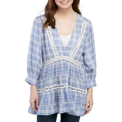 Women's Free People Time Out Lace Tunic