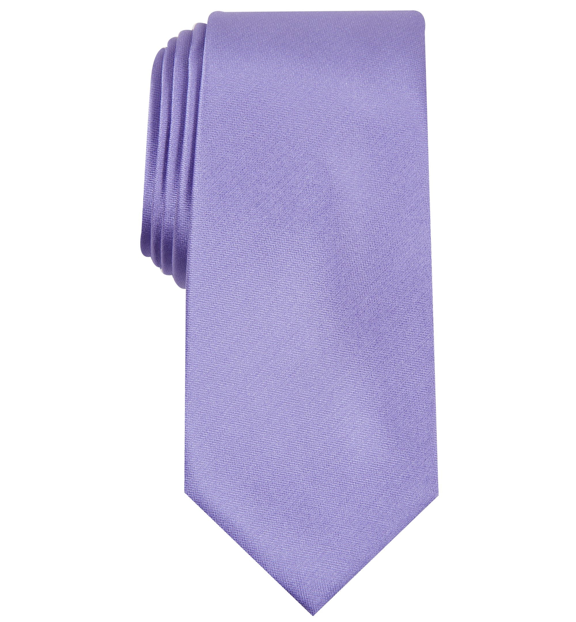 Men's Solid Texture Slim Tie