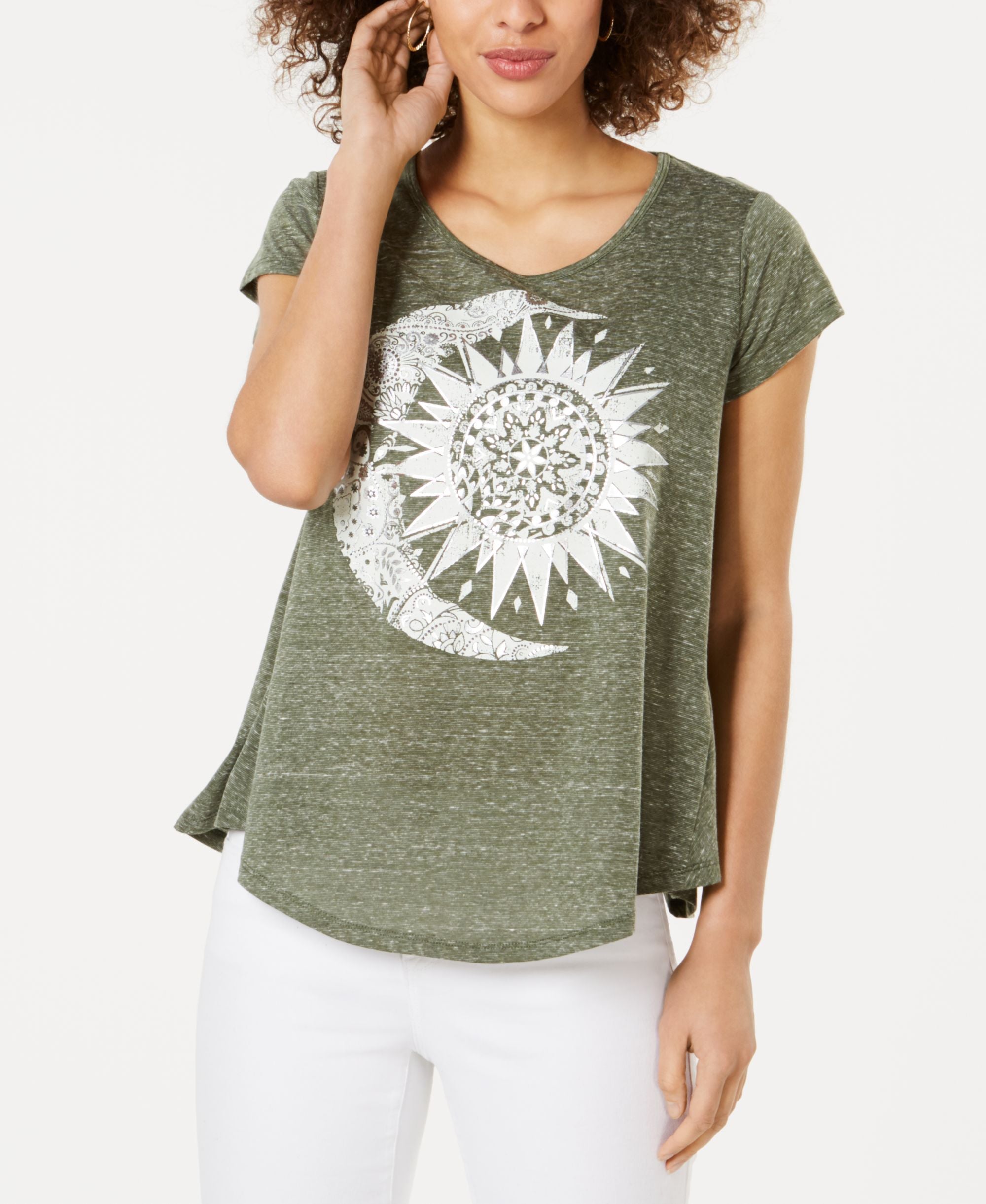 Style & Co Graphic Print T-Shirt