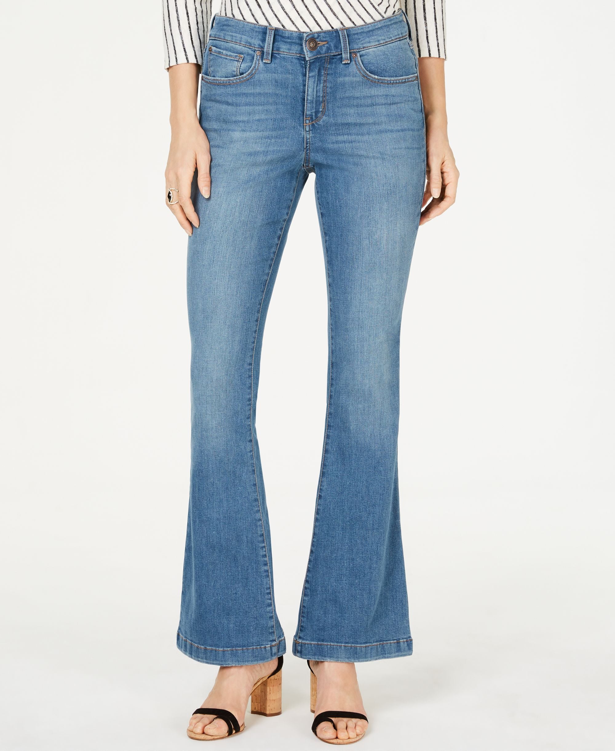 Flare Hem Jeans