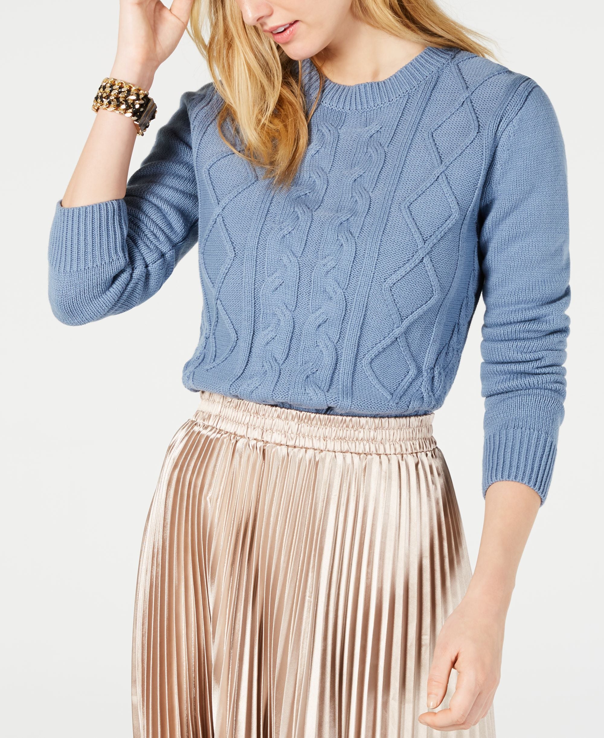 Leyden Hyrum Cable Knit Sweater