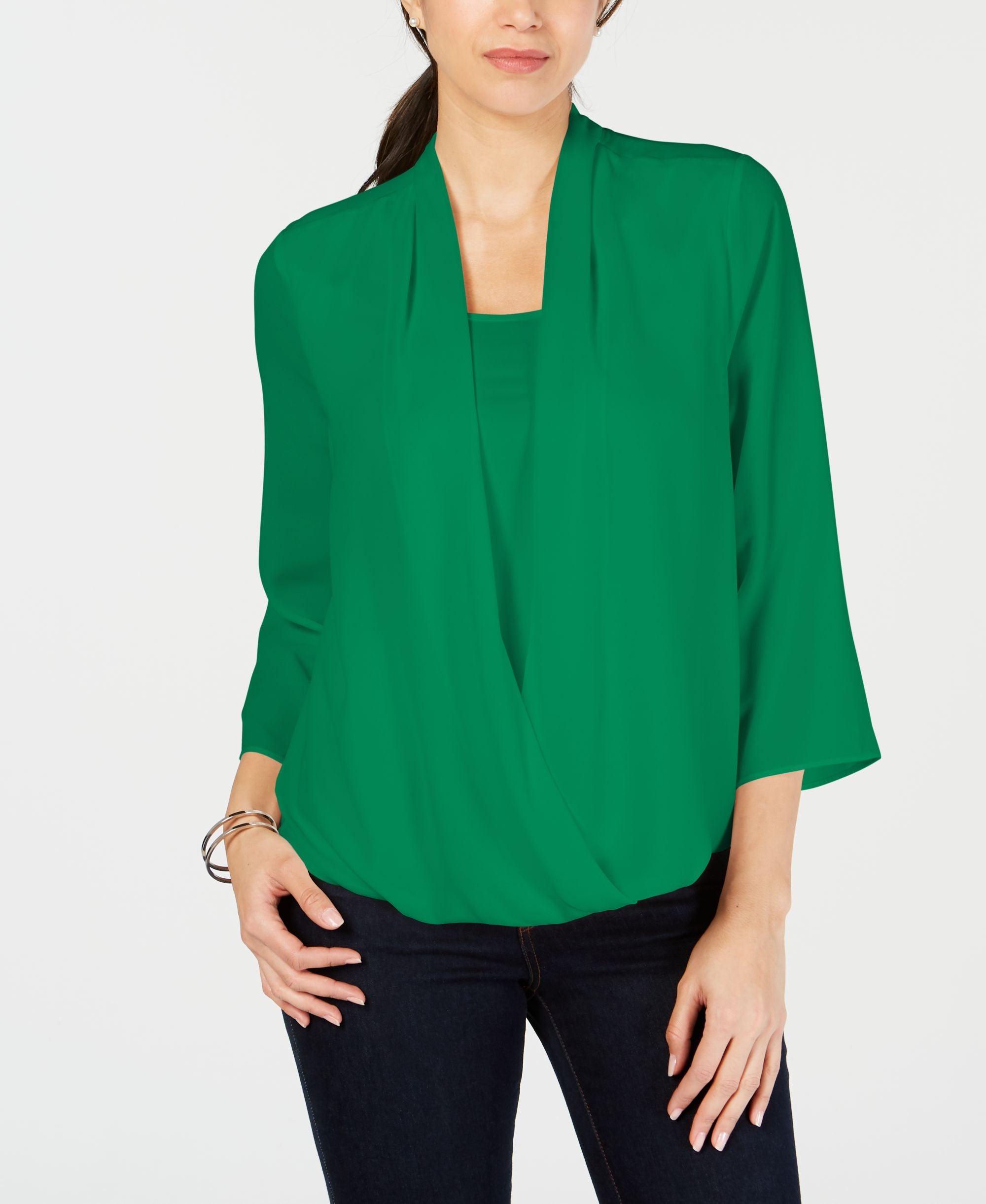 Charter Club Surplice Top