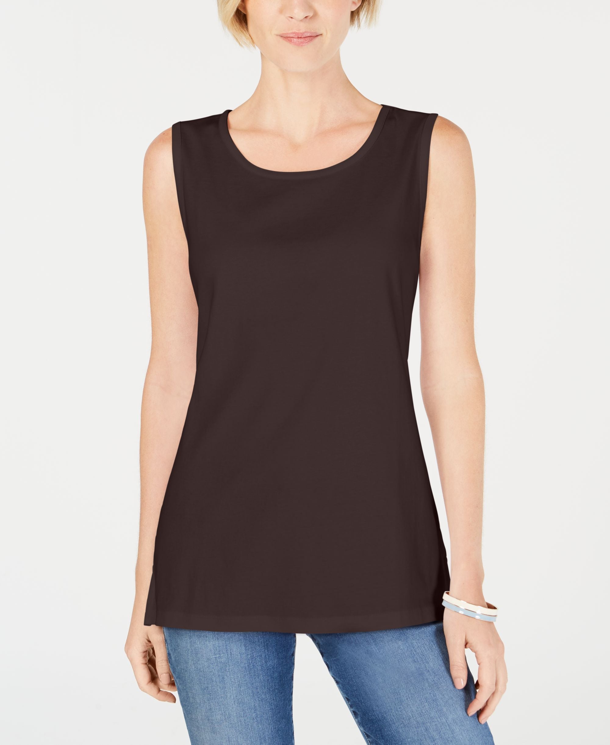 Cotton Tunic Tank Top