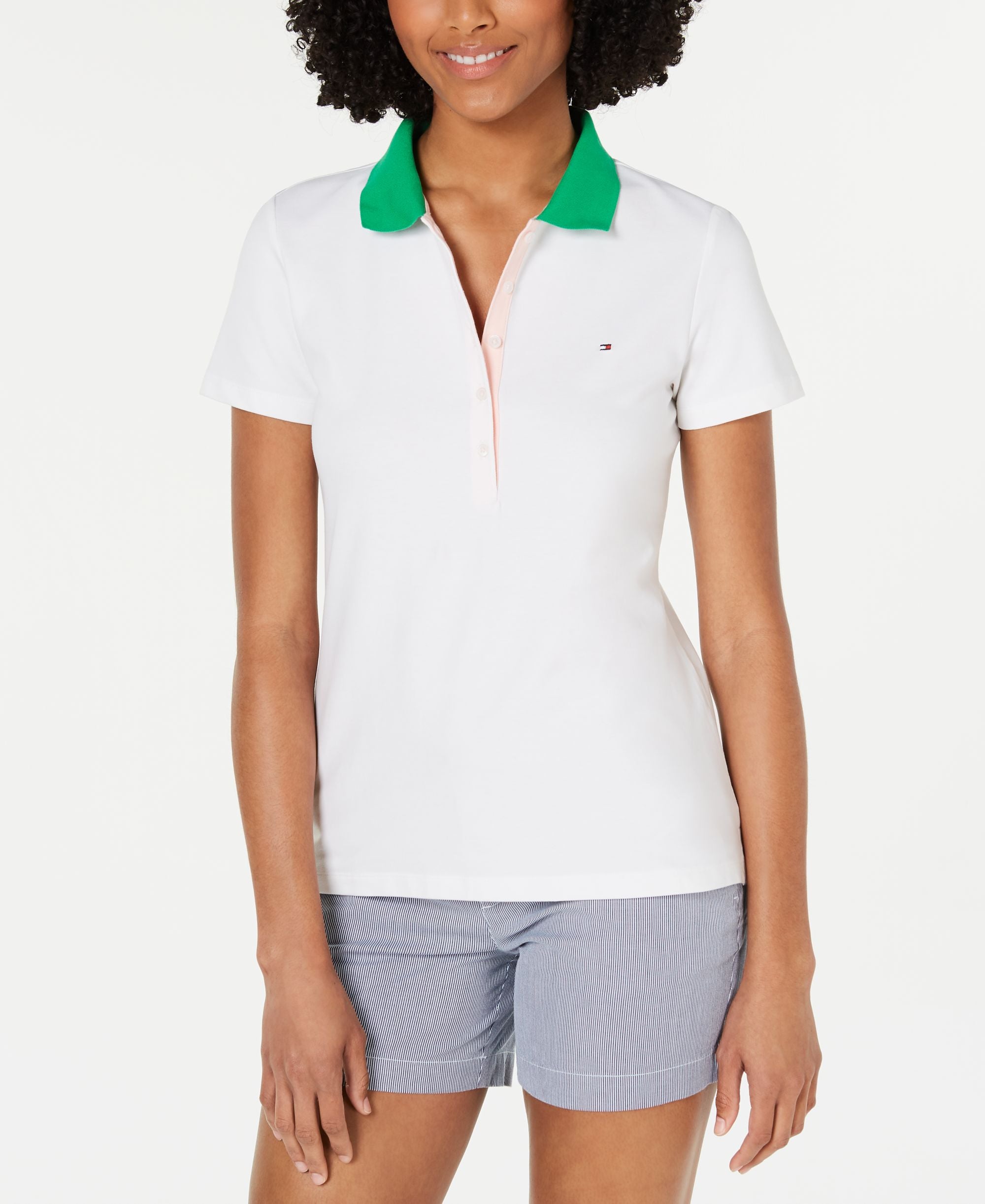 Tommy Hilfiger Colorblocked Polo Top