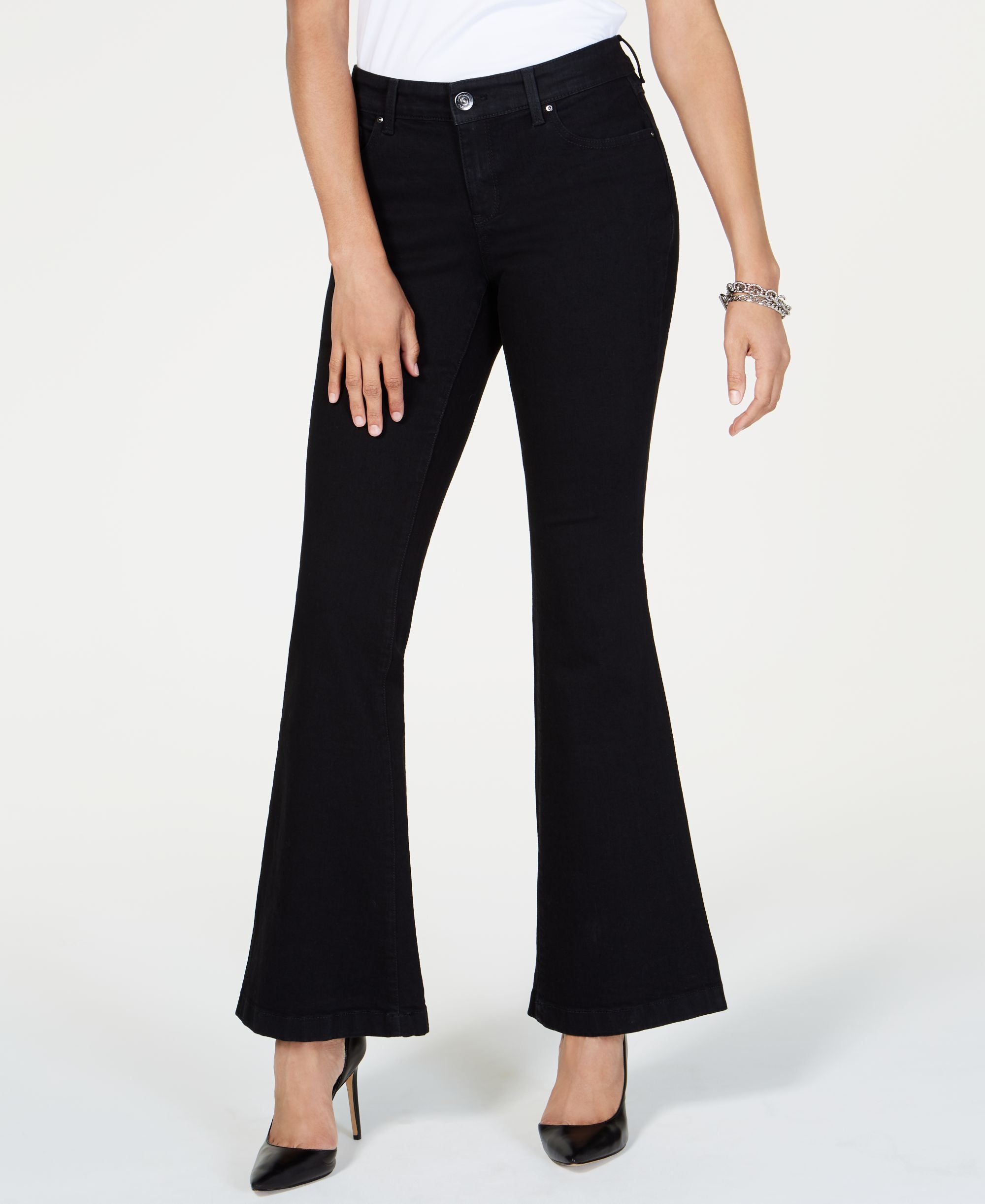 INC Curvy Flare-Leg Jeans