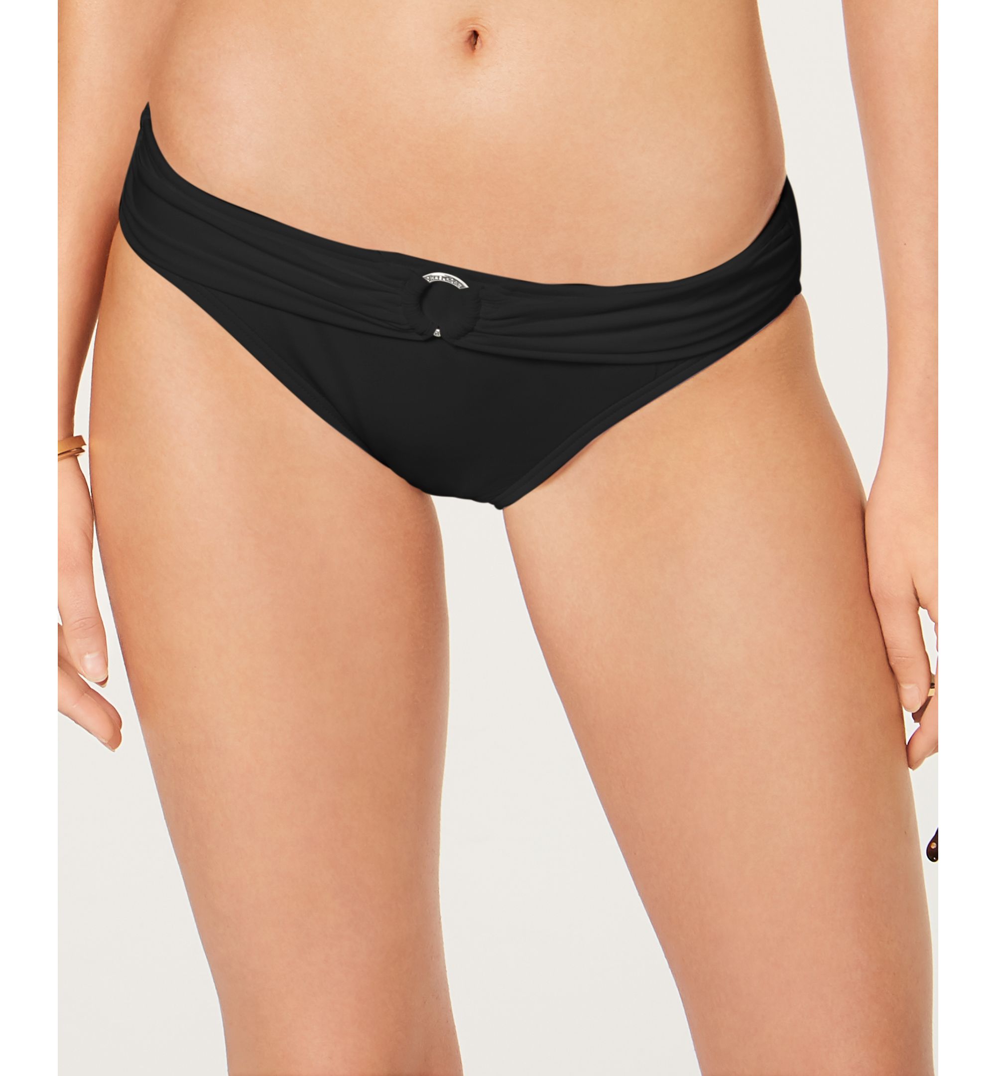 Logo-Ring Bikini Bottoms