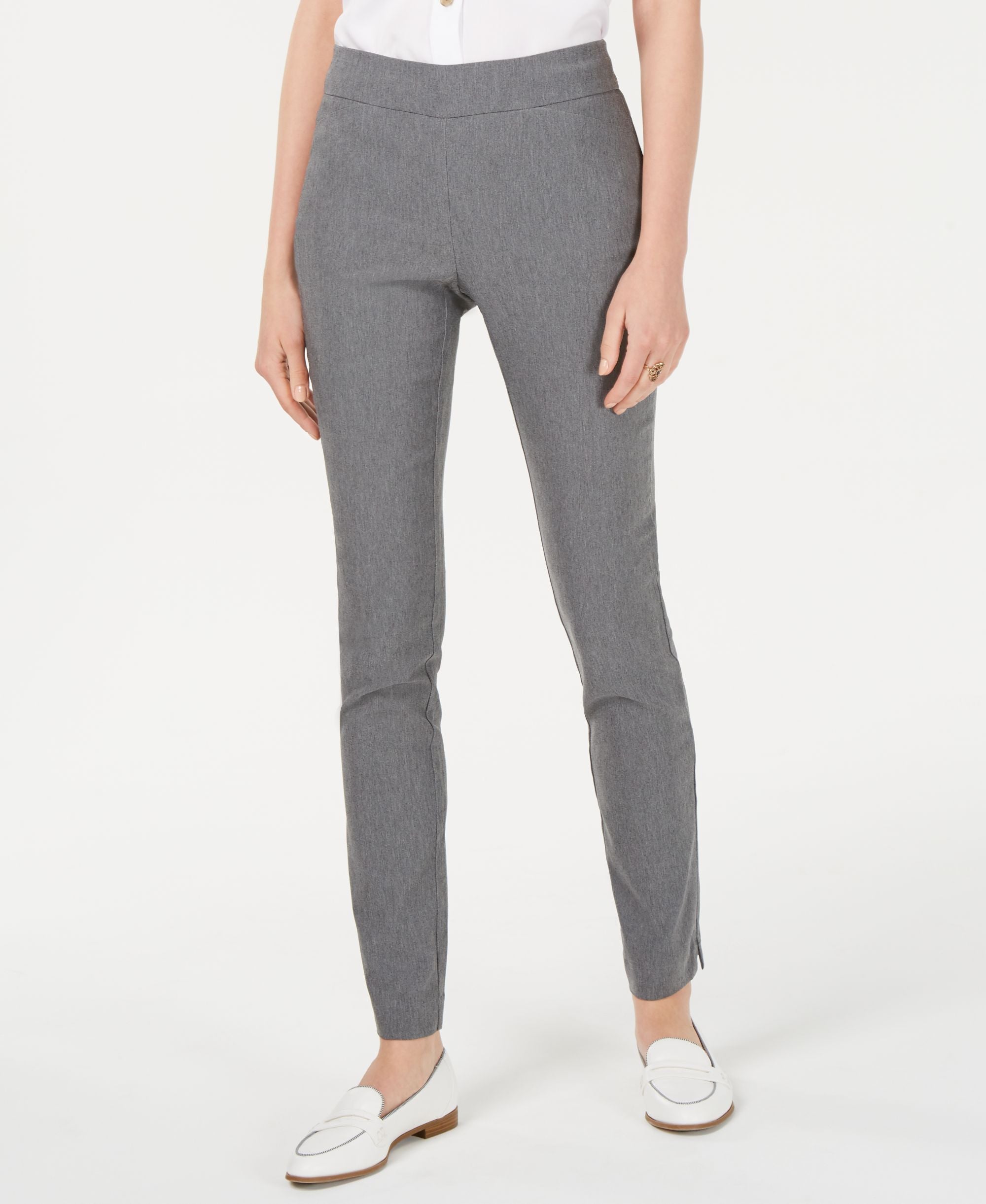 Charter Club Cambridge Skinny Pull-On Tummy-Control Pants