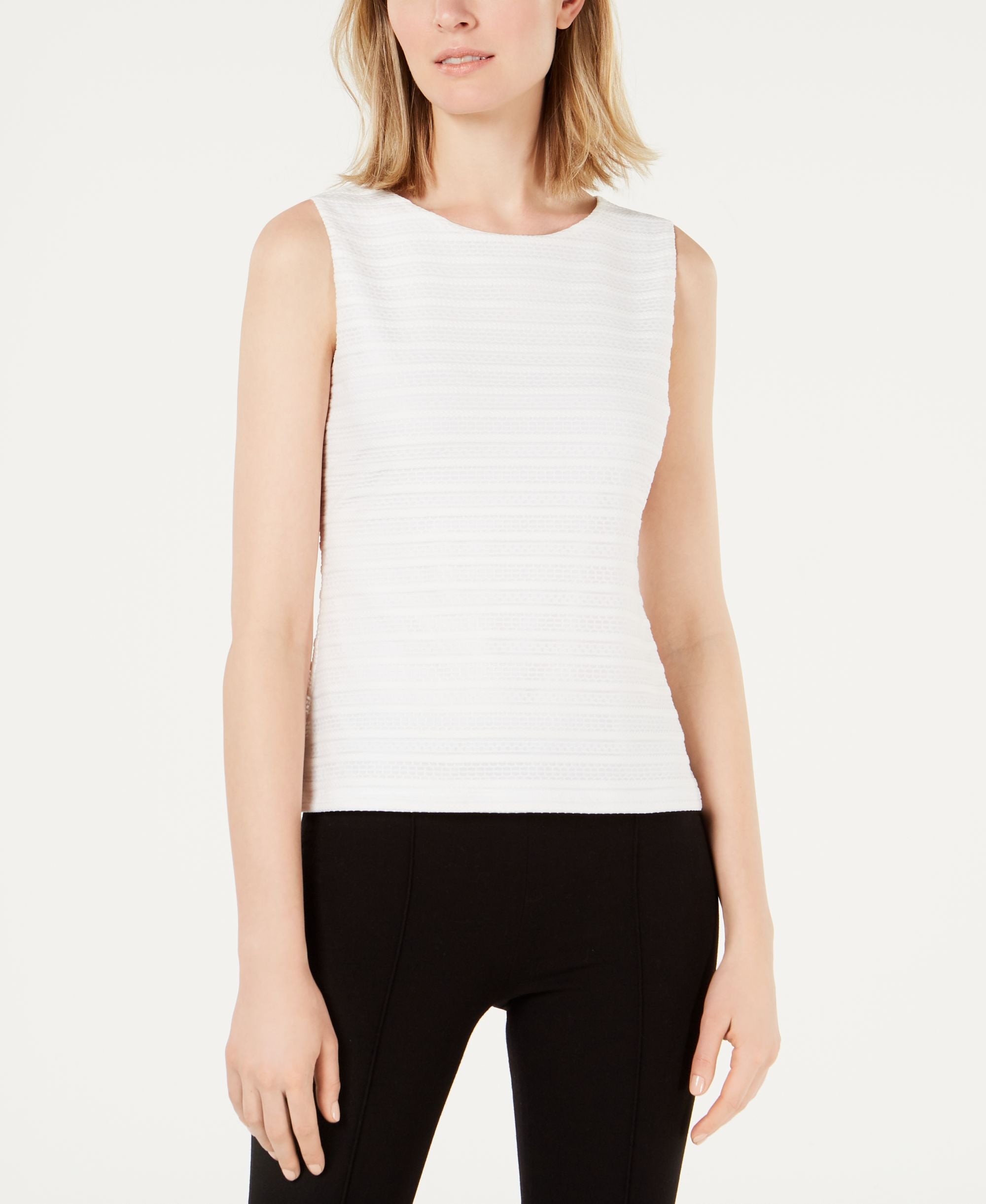 Calvin Klein Textured Sleeveless Top