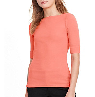 Lauren Ralph Lauren Stretch Bateau Shirt