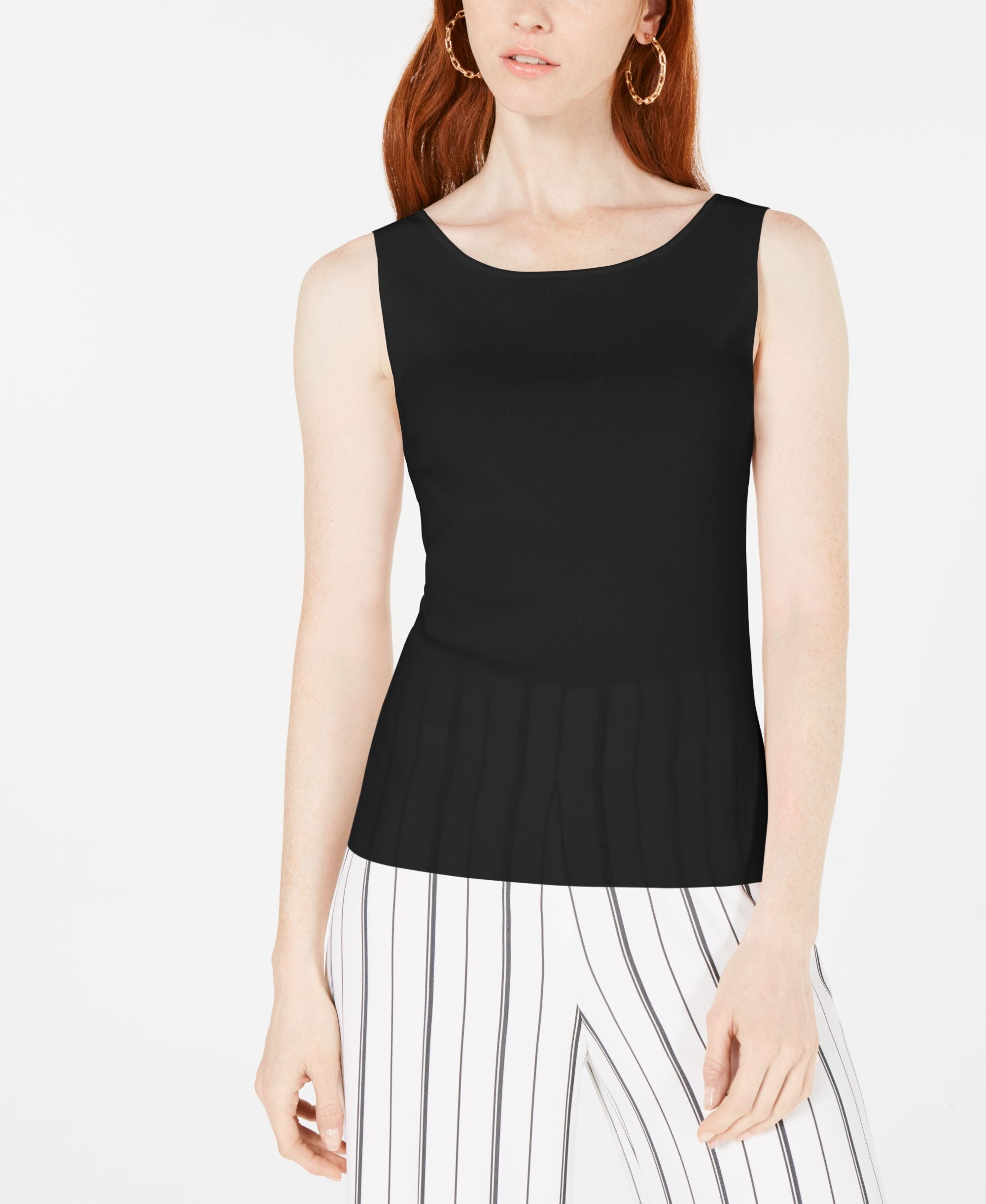 Scoop-Neck Sweater