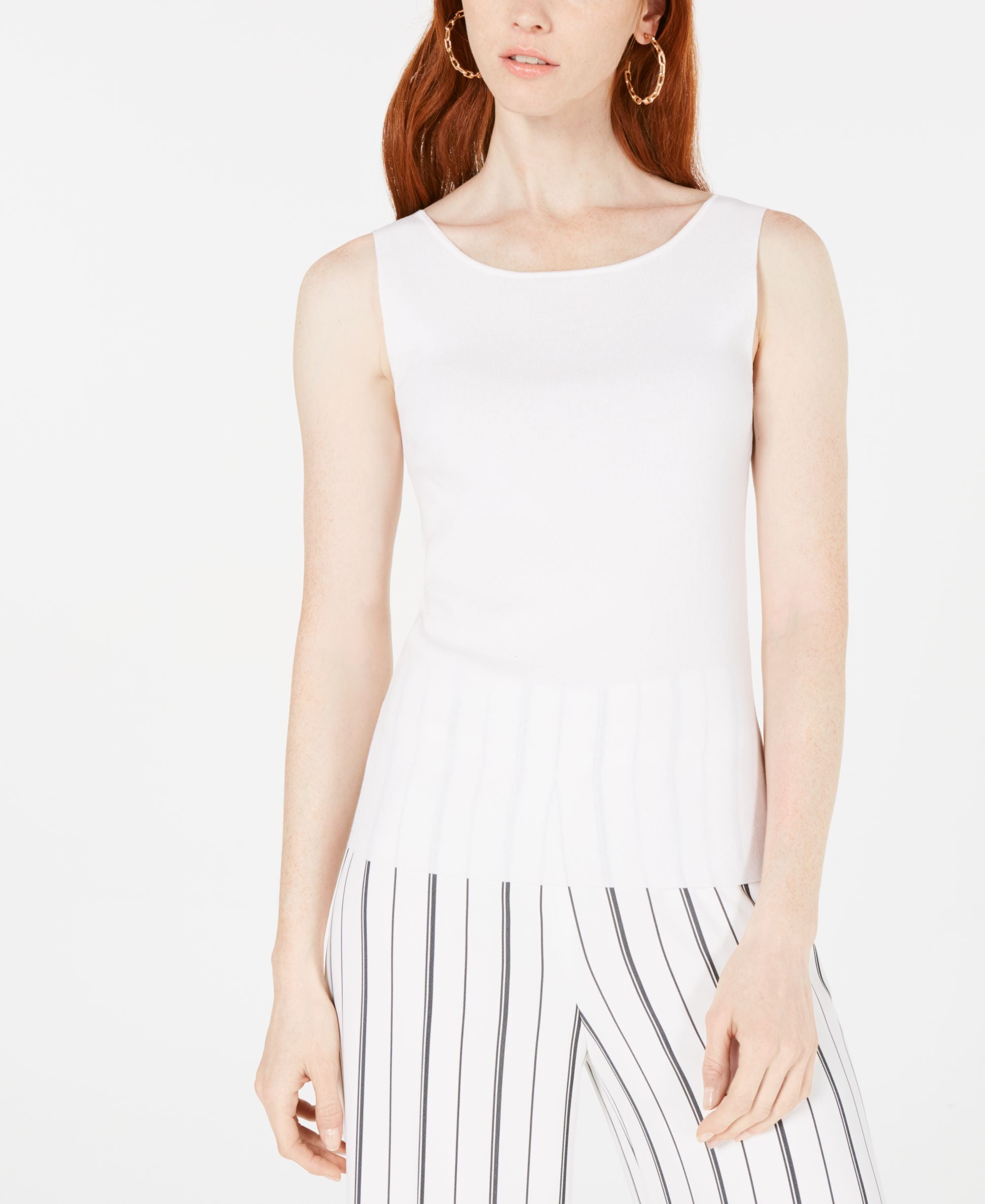 Scoop-Neck Sweater