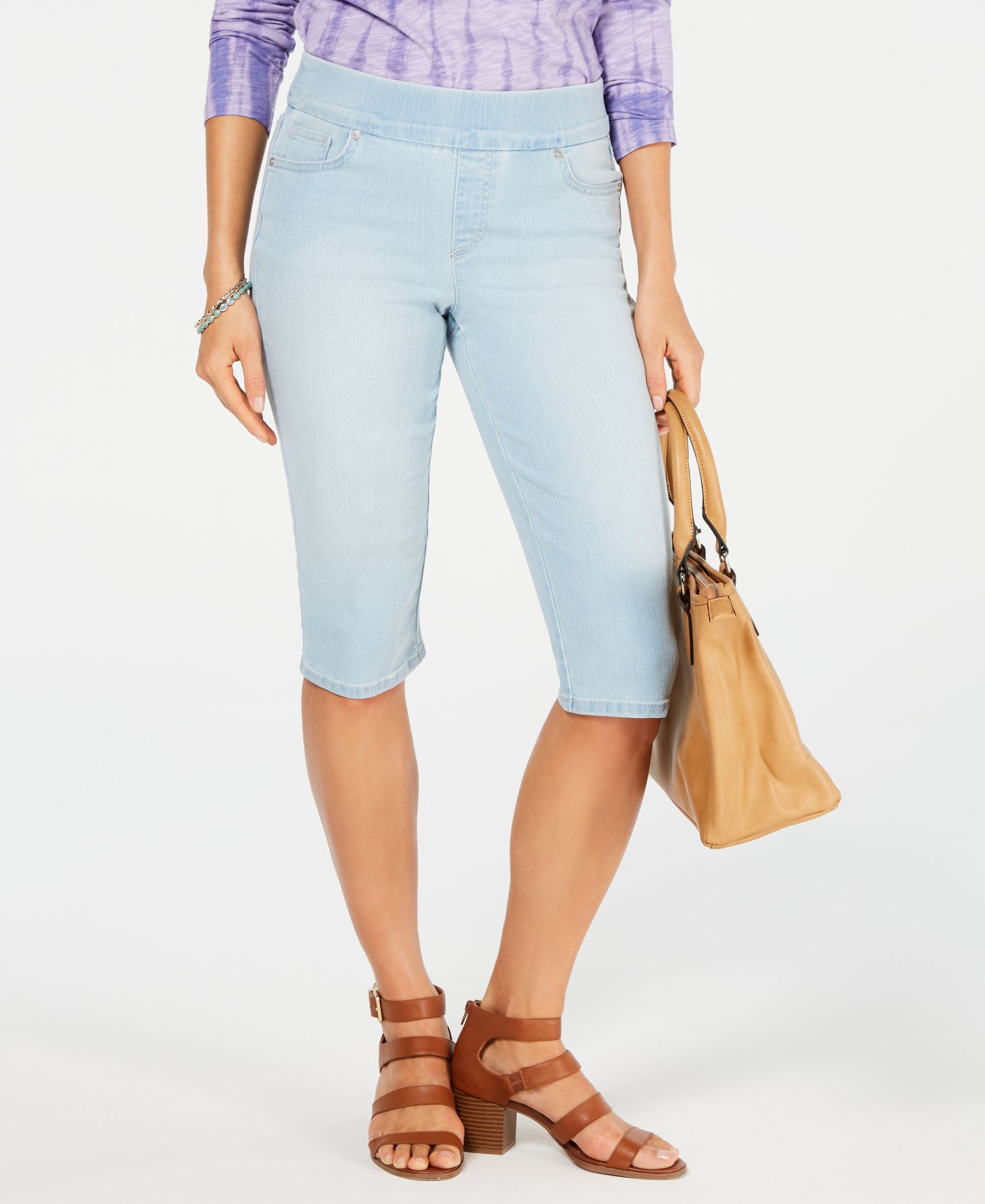 Petite Avery Pull-On Skimmer Shorts