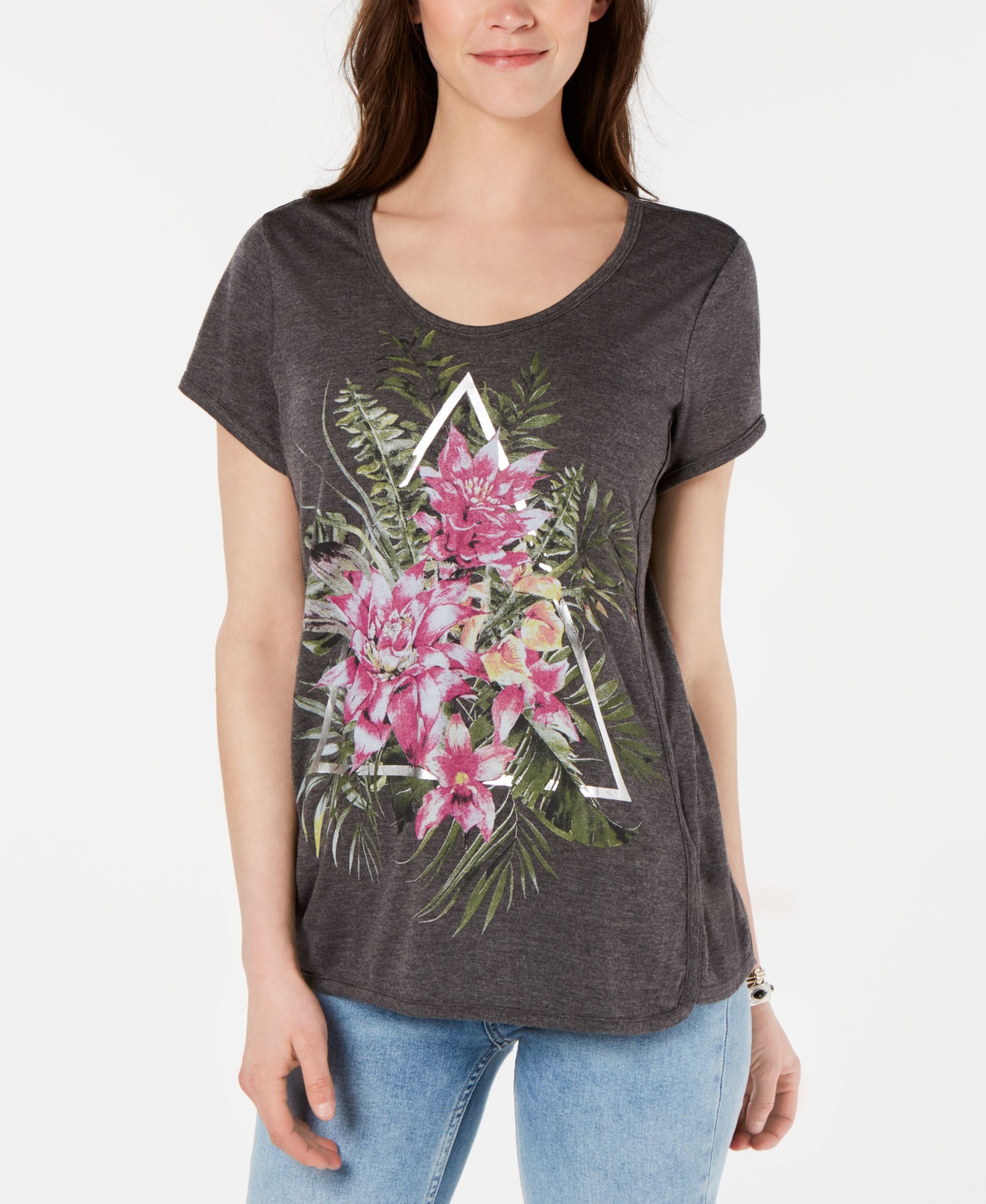 Style & Co Graphic Print T-Shirt