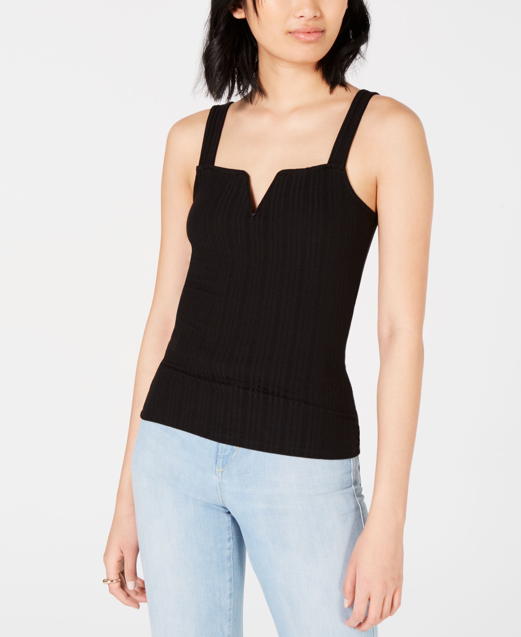 House Of Polly Placeholder Striped Texture Tank Top