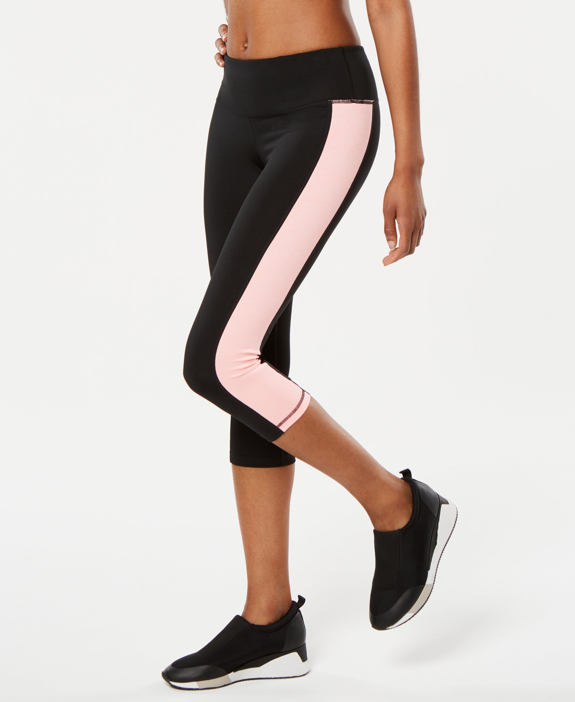 Active Petite Colorblocked Cropped Leggings