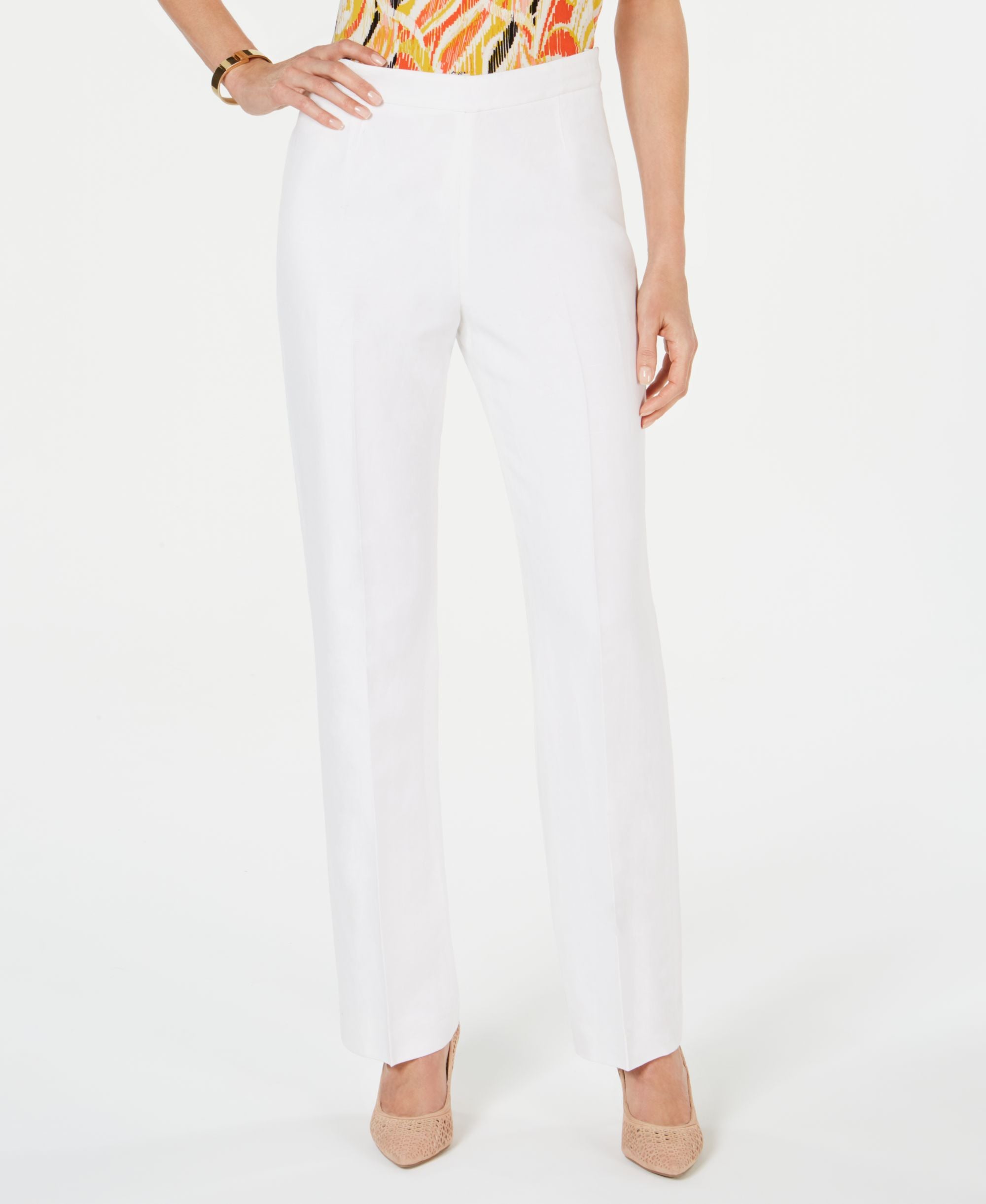 Kasper Petite Side Zippered Pants