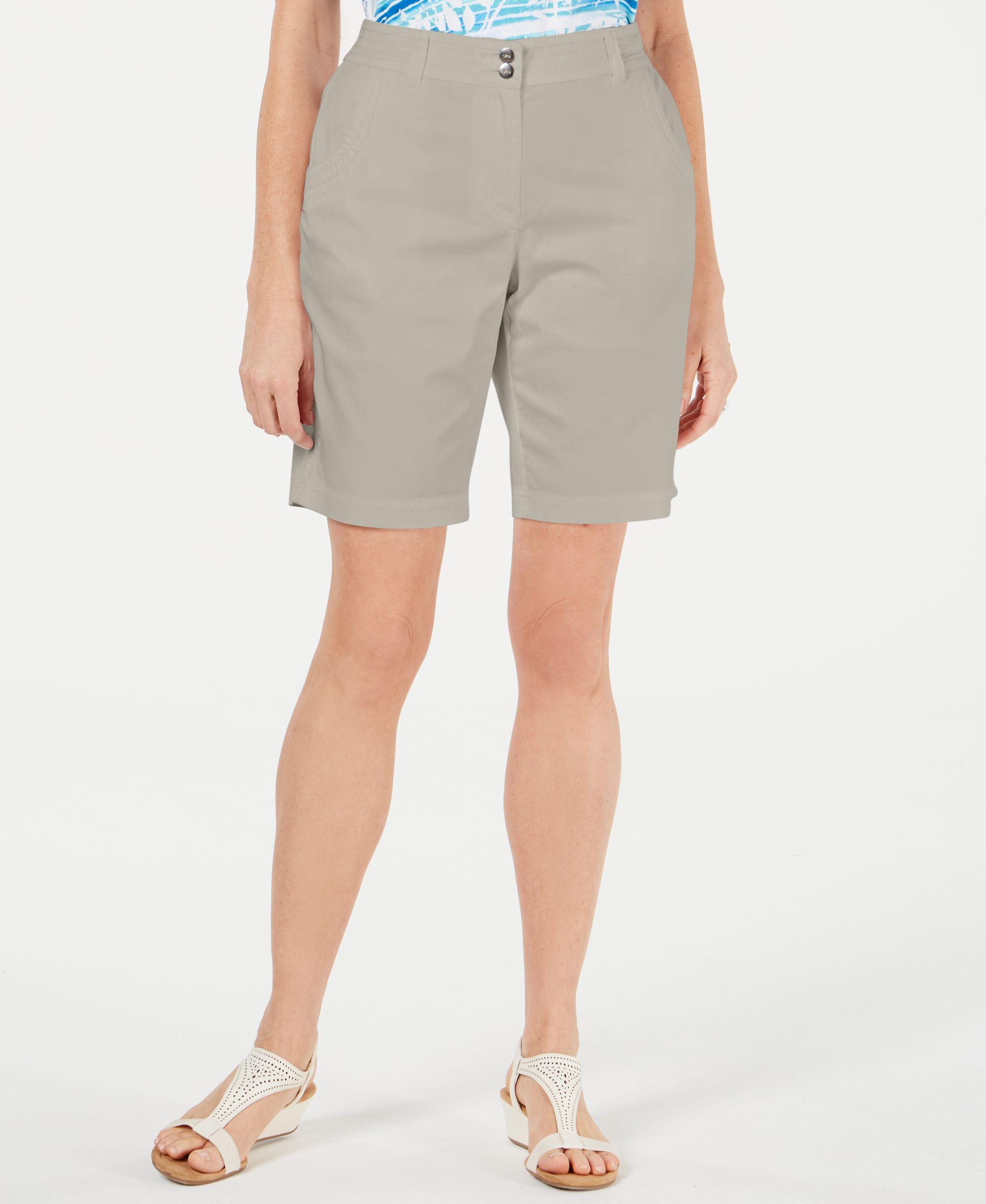 Curved Pocket Shorts
