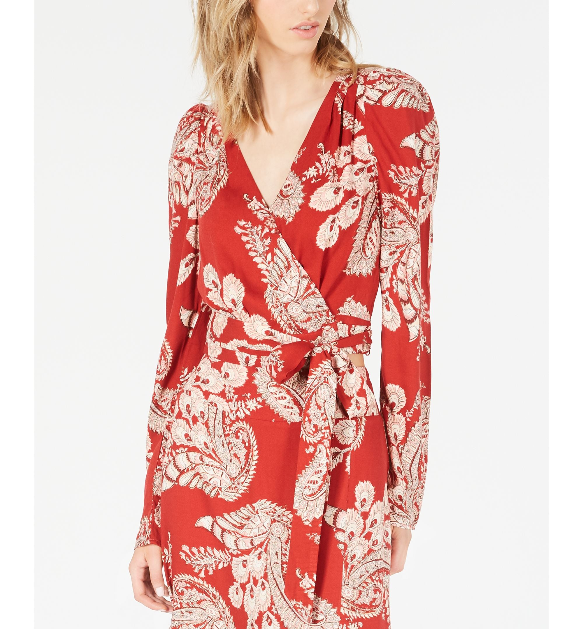 Cropped Wrap Top