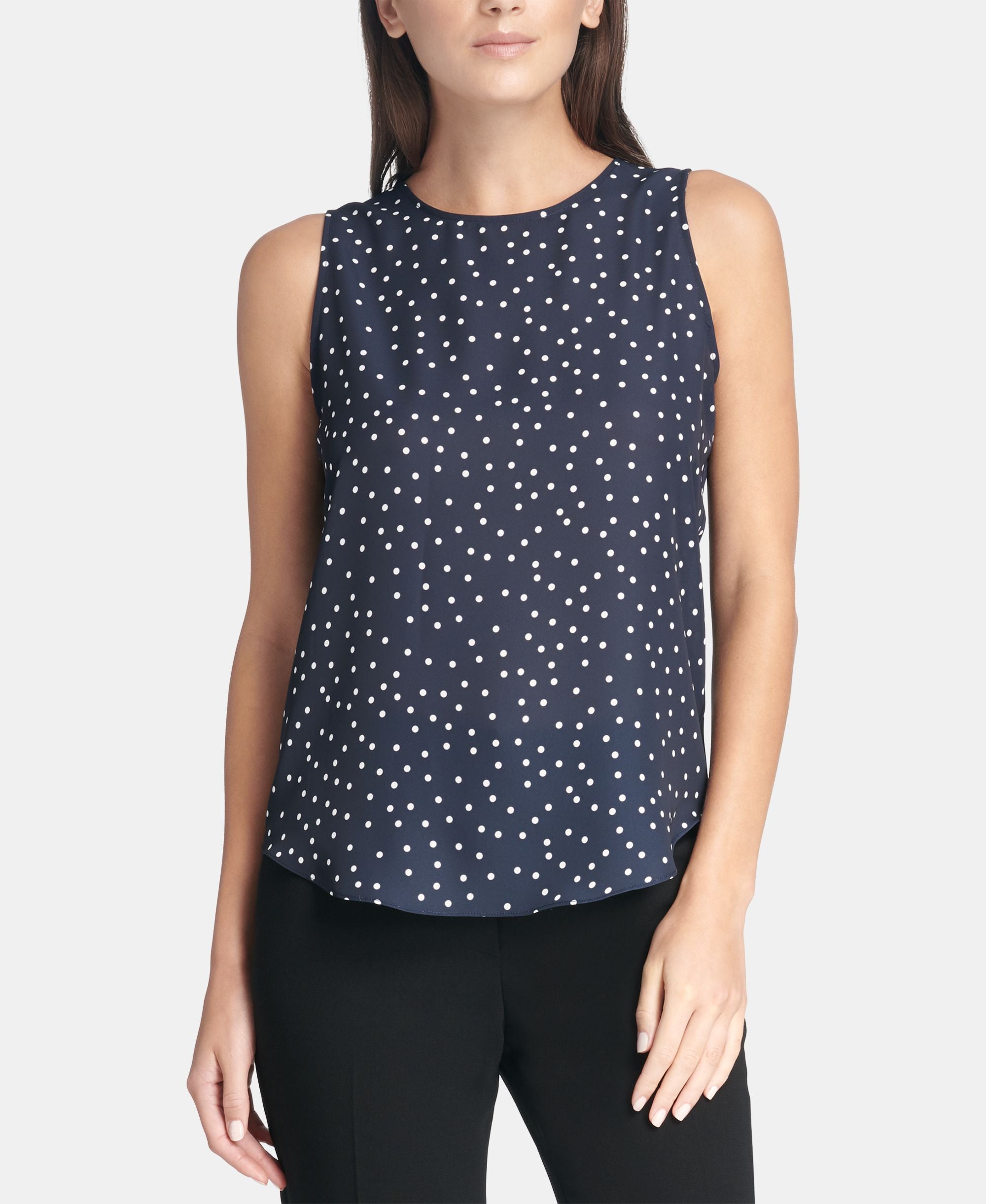 Dyny Petite Polka Dot Printed Top