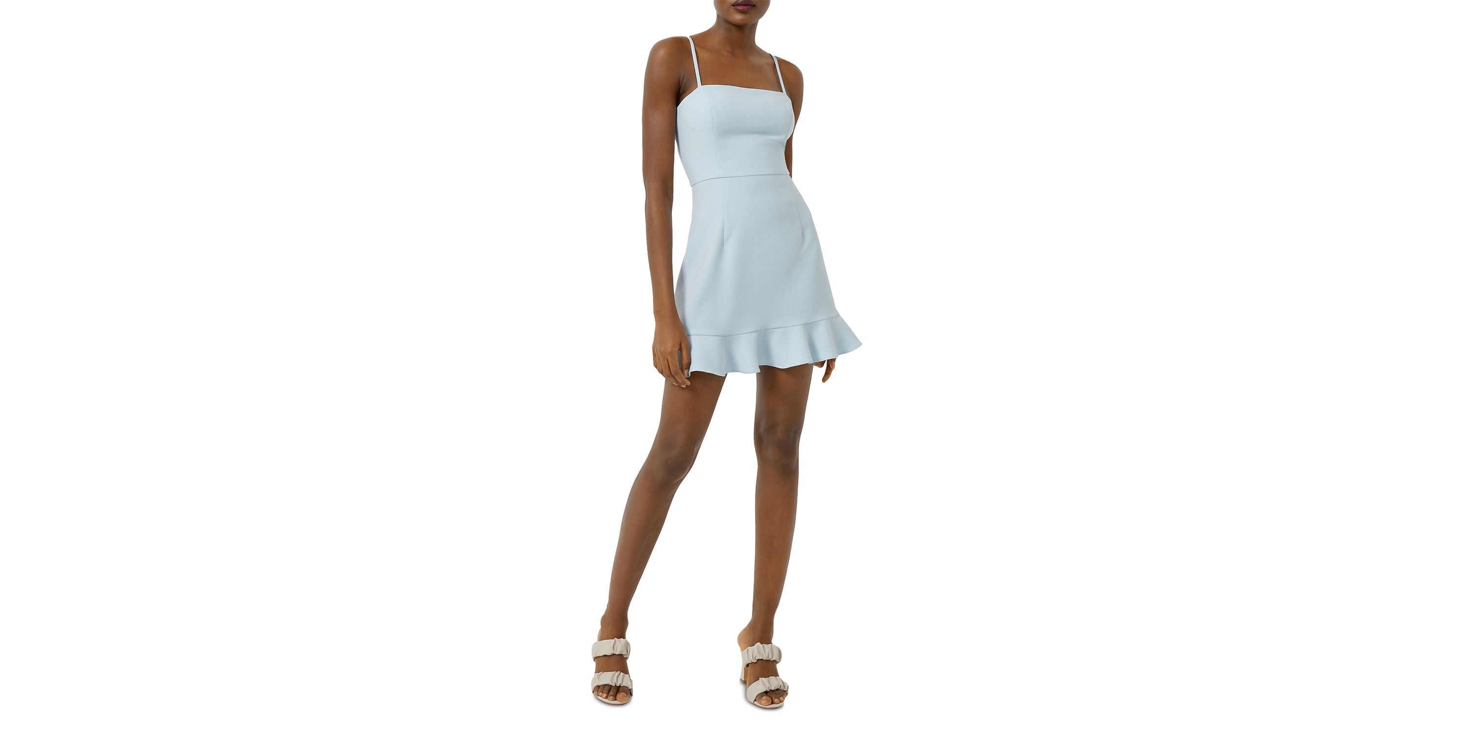 Flounce Mini Dress