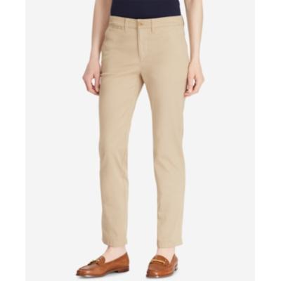 Lauren Ralph Lauren Straight Leg Stretch Pants