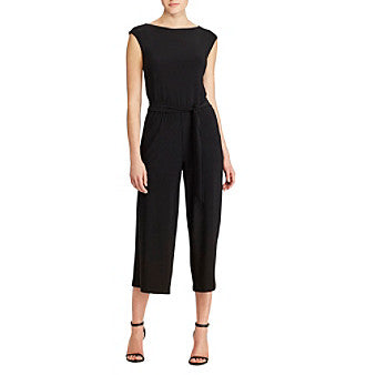 Lauren Ralph Lauren Wide-Leg Jersey Jumpsuit