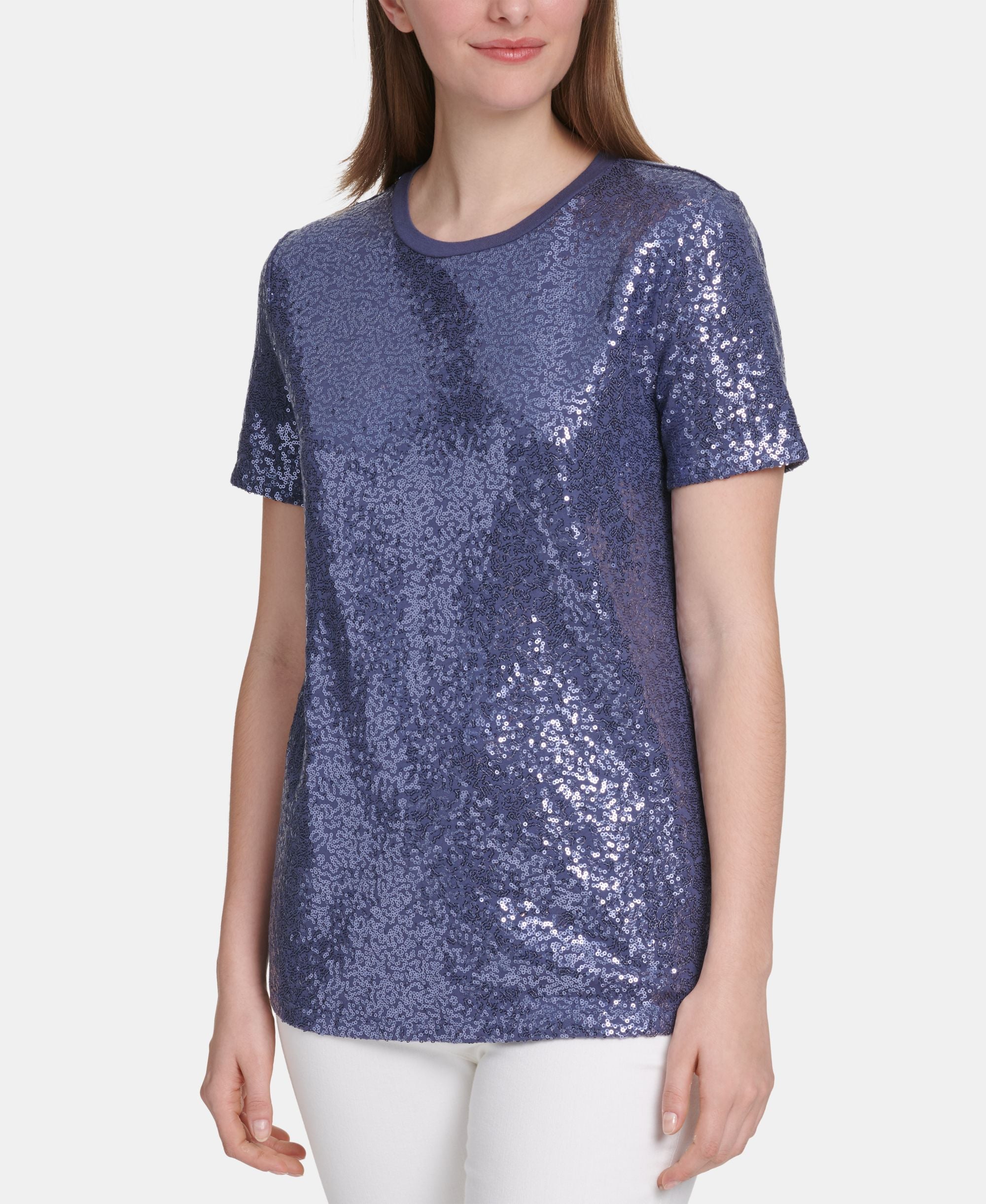 DKNY Sequined Top